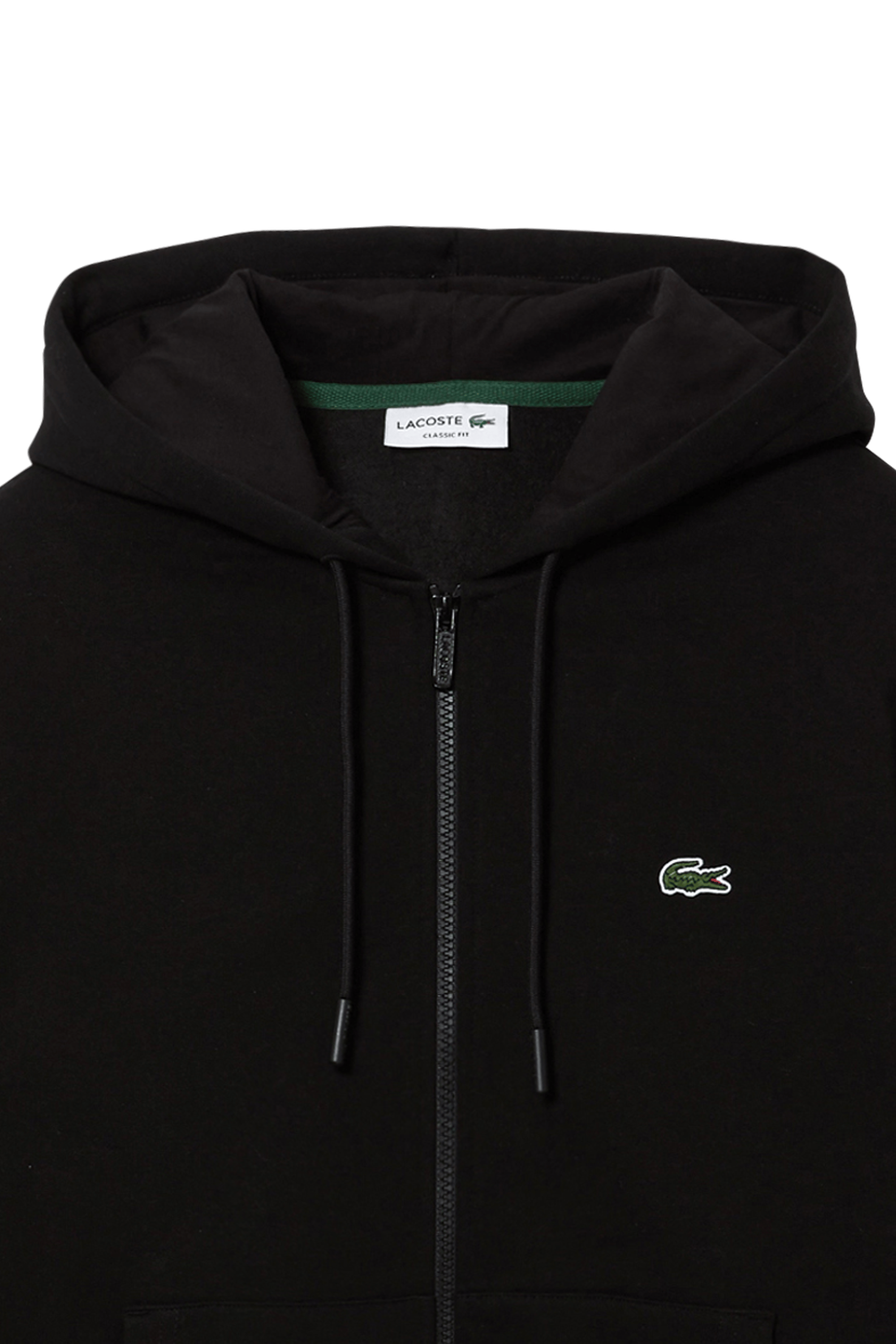 Sweat zippé LACOSTE Noir