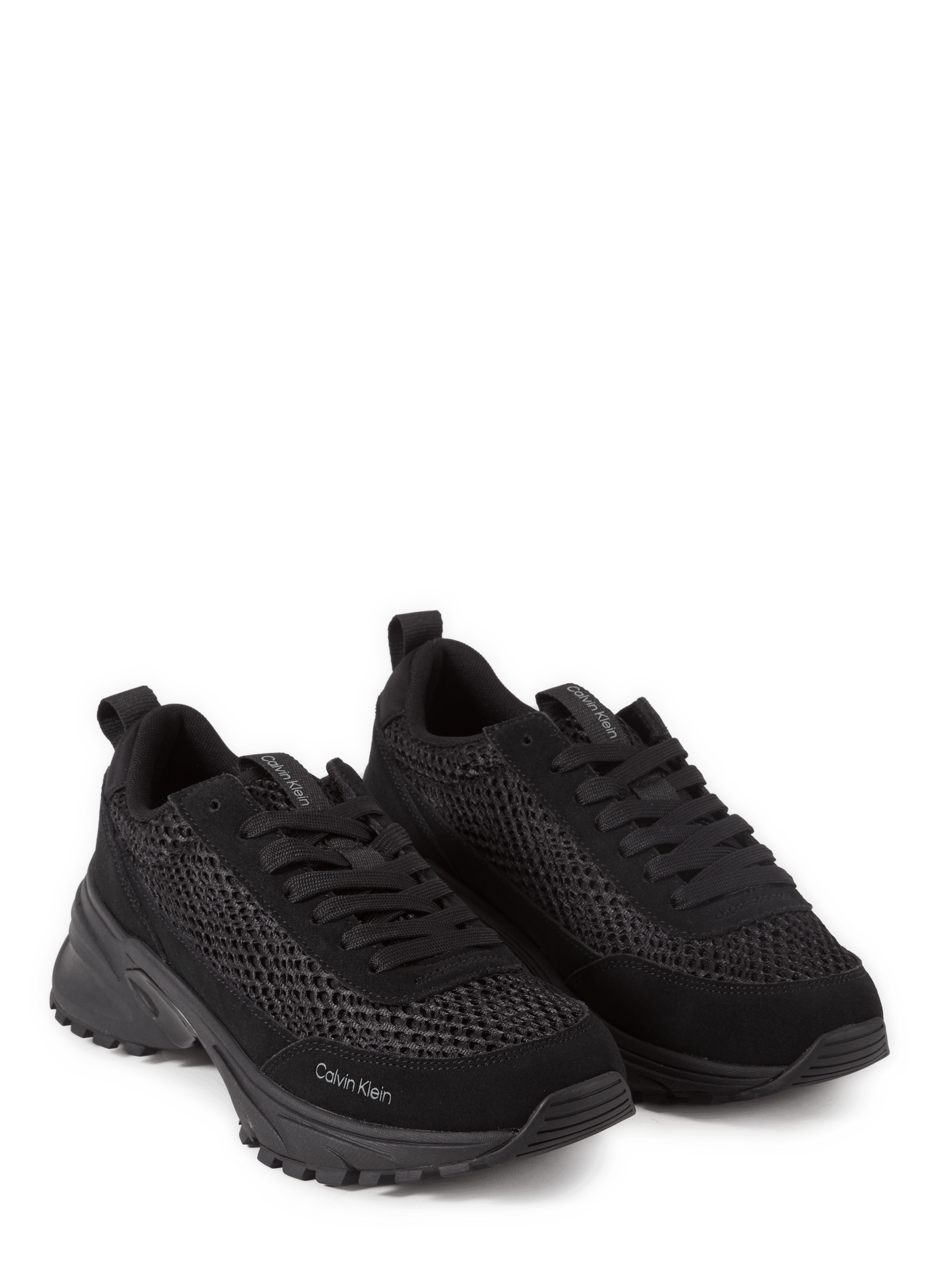 Low-top mesh sneakers CALVIN KLEIN Black
