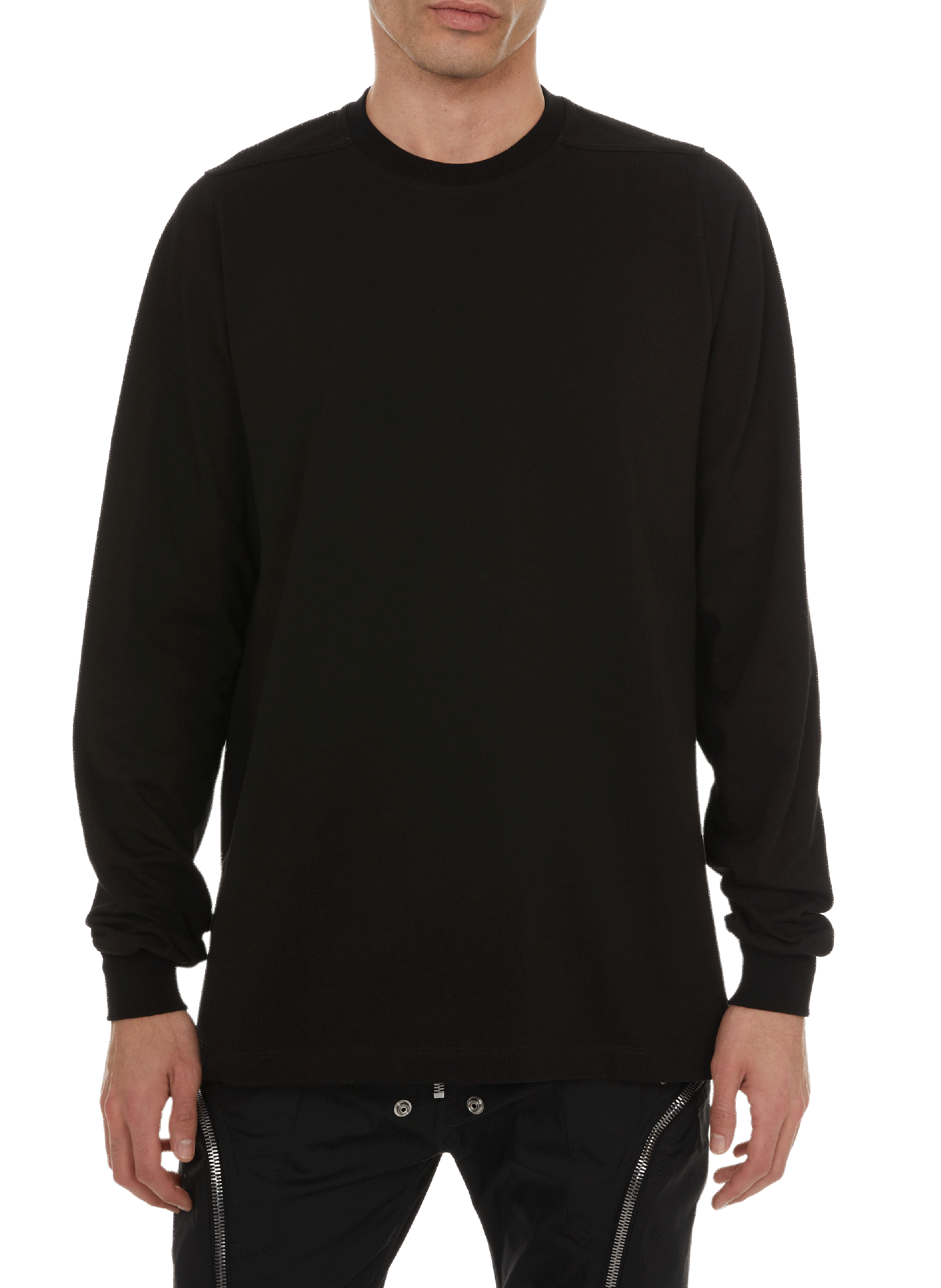 Cotton sweatshirt RICK OWENS Black