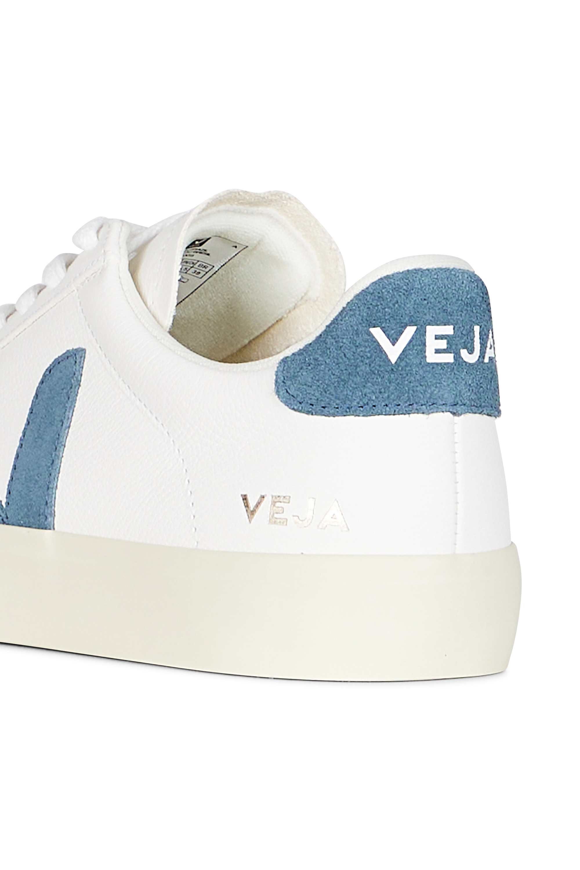 Baskets basses en cuir campo VEJA Multicolore
