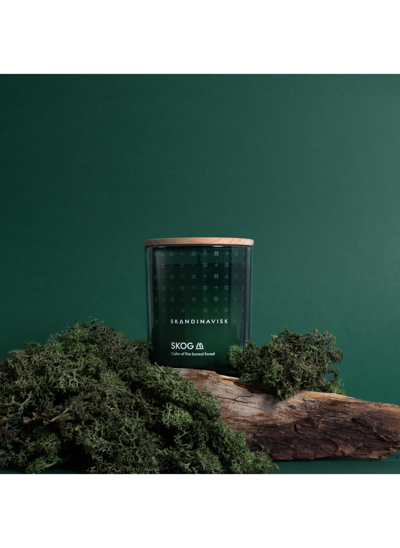 Bougie parfumée Skog 200g SKANDINAVISK Vert