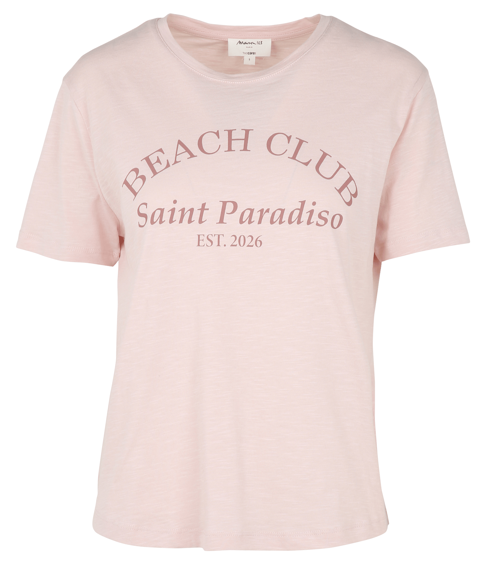 Tee-shirt oversize en coton tony MAISON 123 Rose