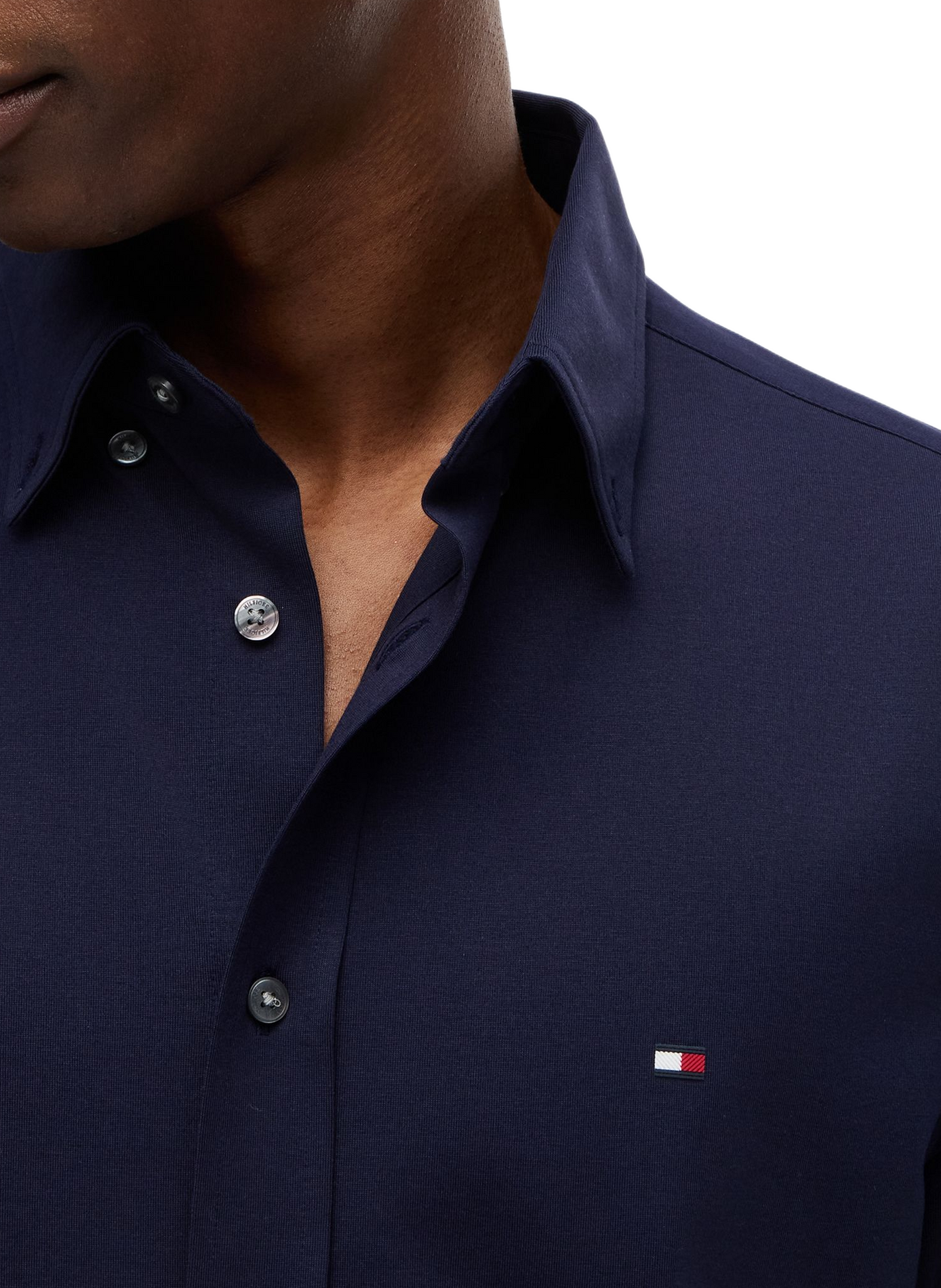 Baumwollhemd TOMMY HILFIGER Blau