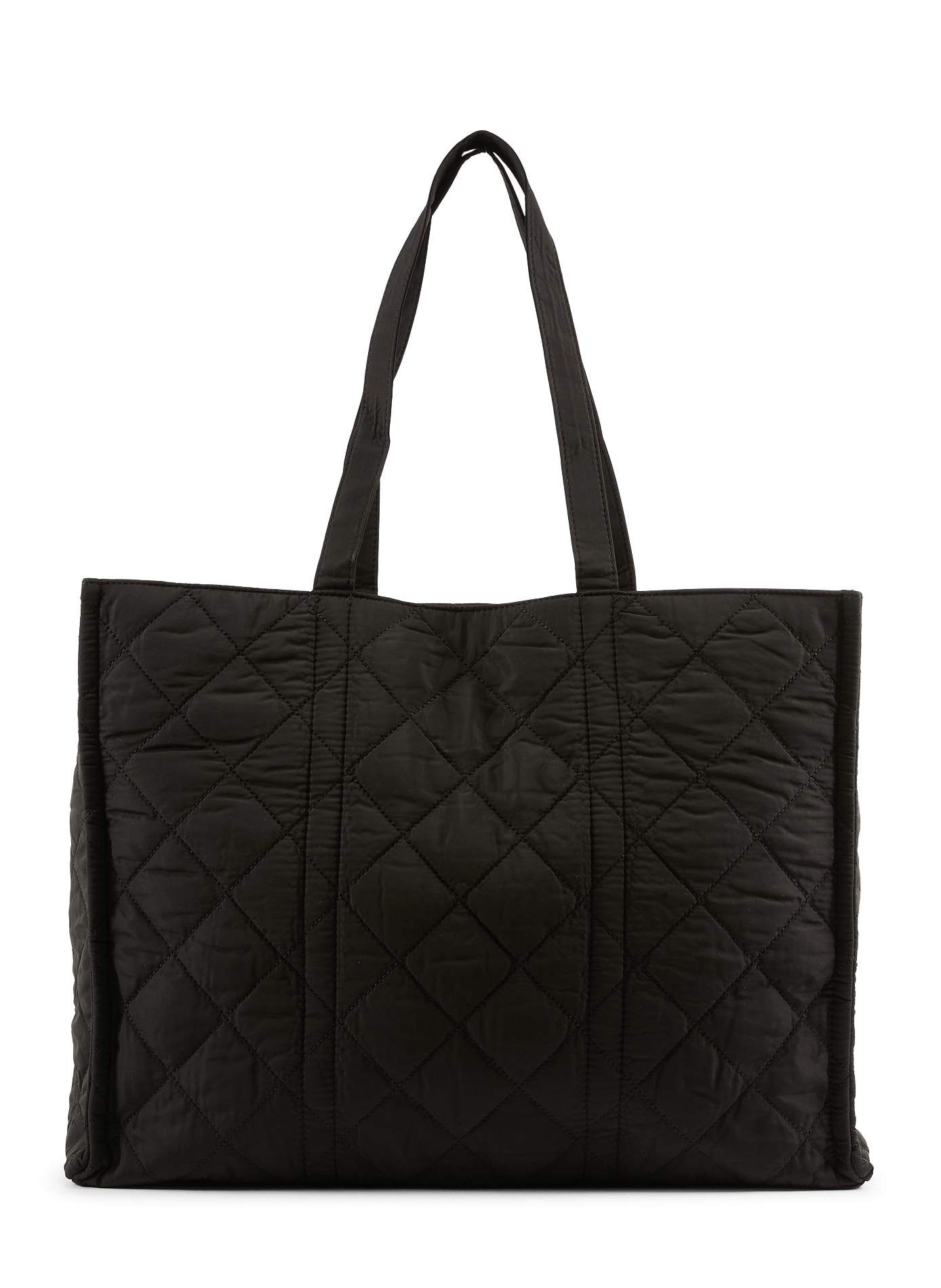 Padded tote bag  AU PRINTEMPS PARIS Black