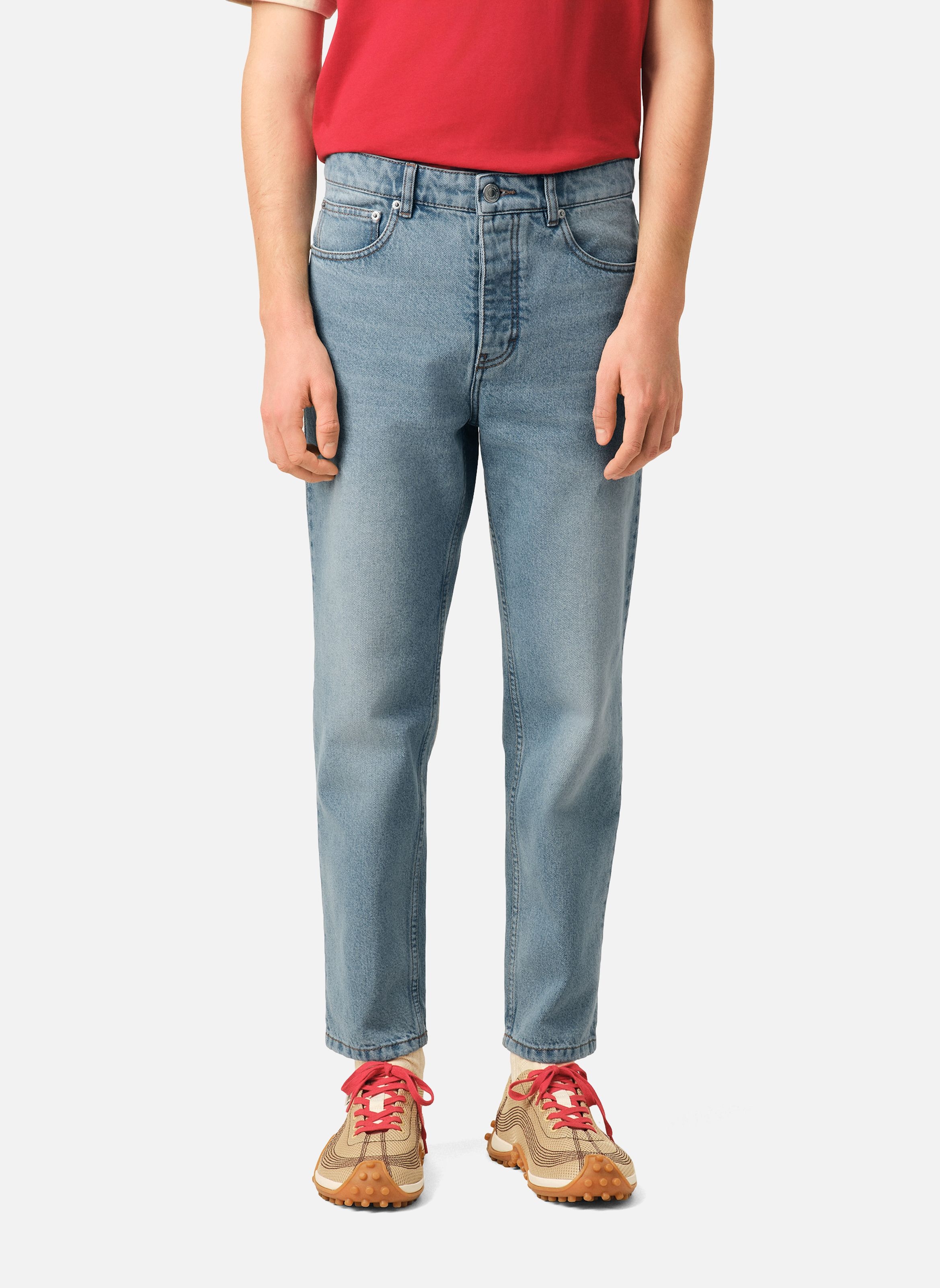 Jean coupe tapered AMI PARIS Bleu