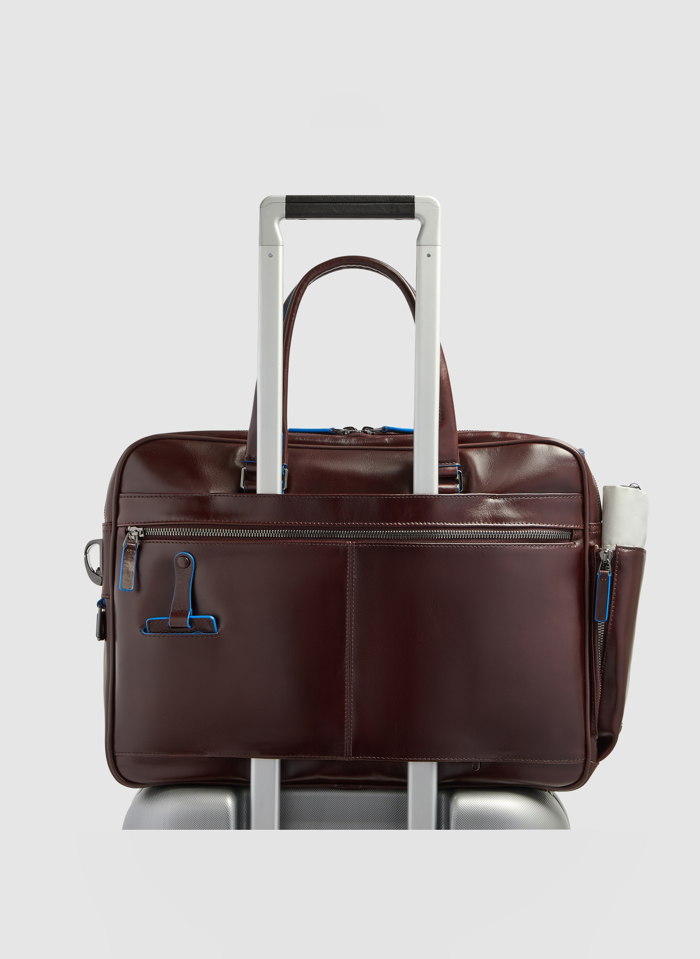 Uitbreidbare laptoptas 15,6" PIQUADRO Bruin