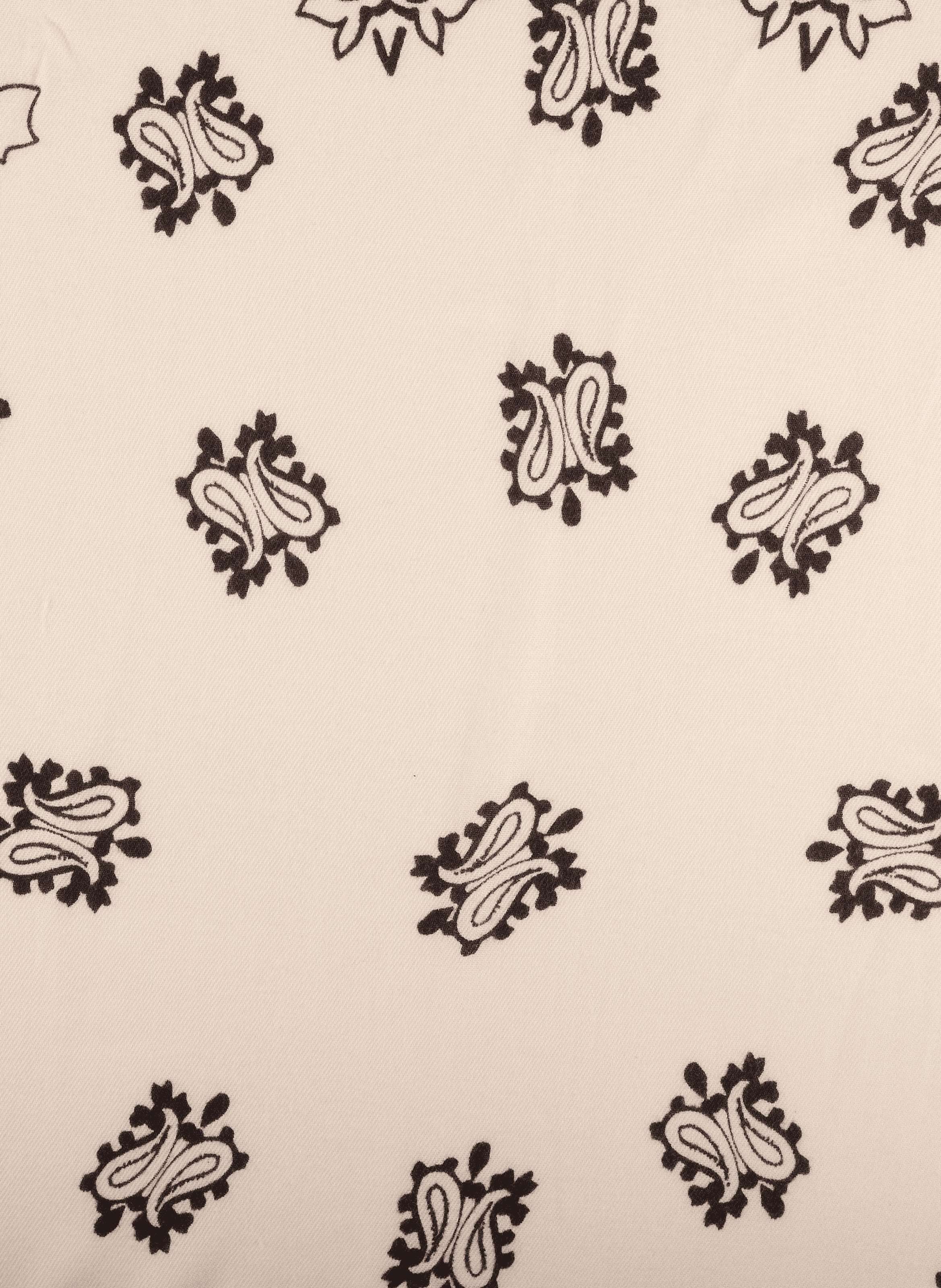 Printed fringed scarf AU PRINTEMPS PARIS Beige