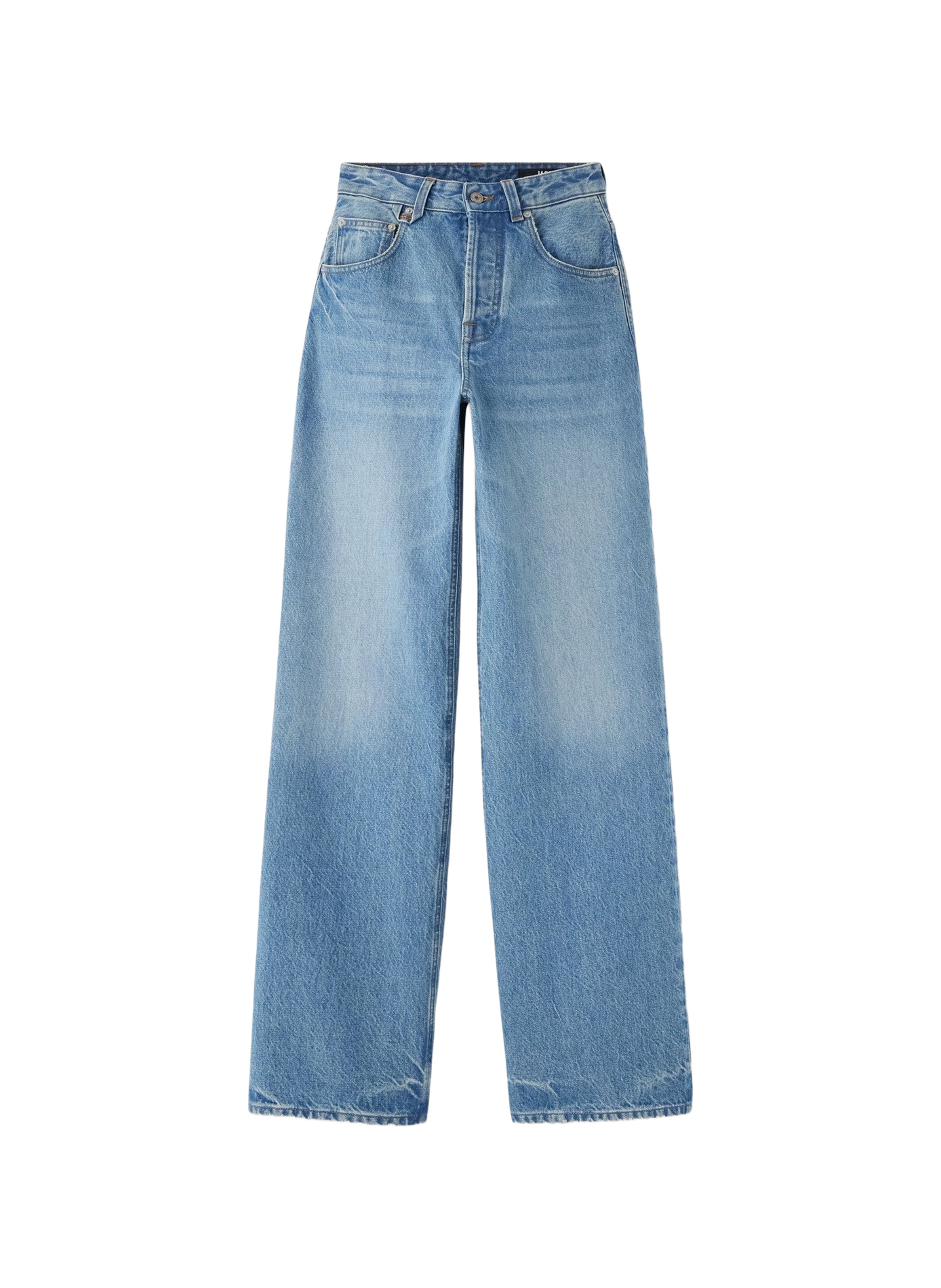 Große Jeans aus Nîmes JACQUEMUS Blau