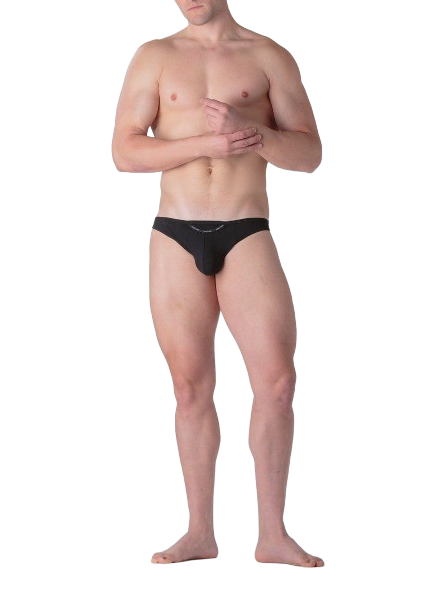 Cotton-blend briefs | Black WOH Men