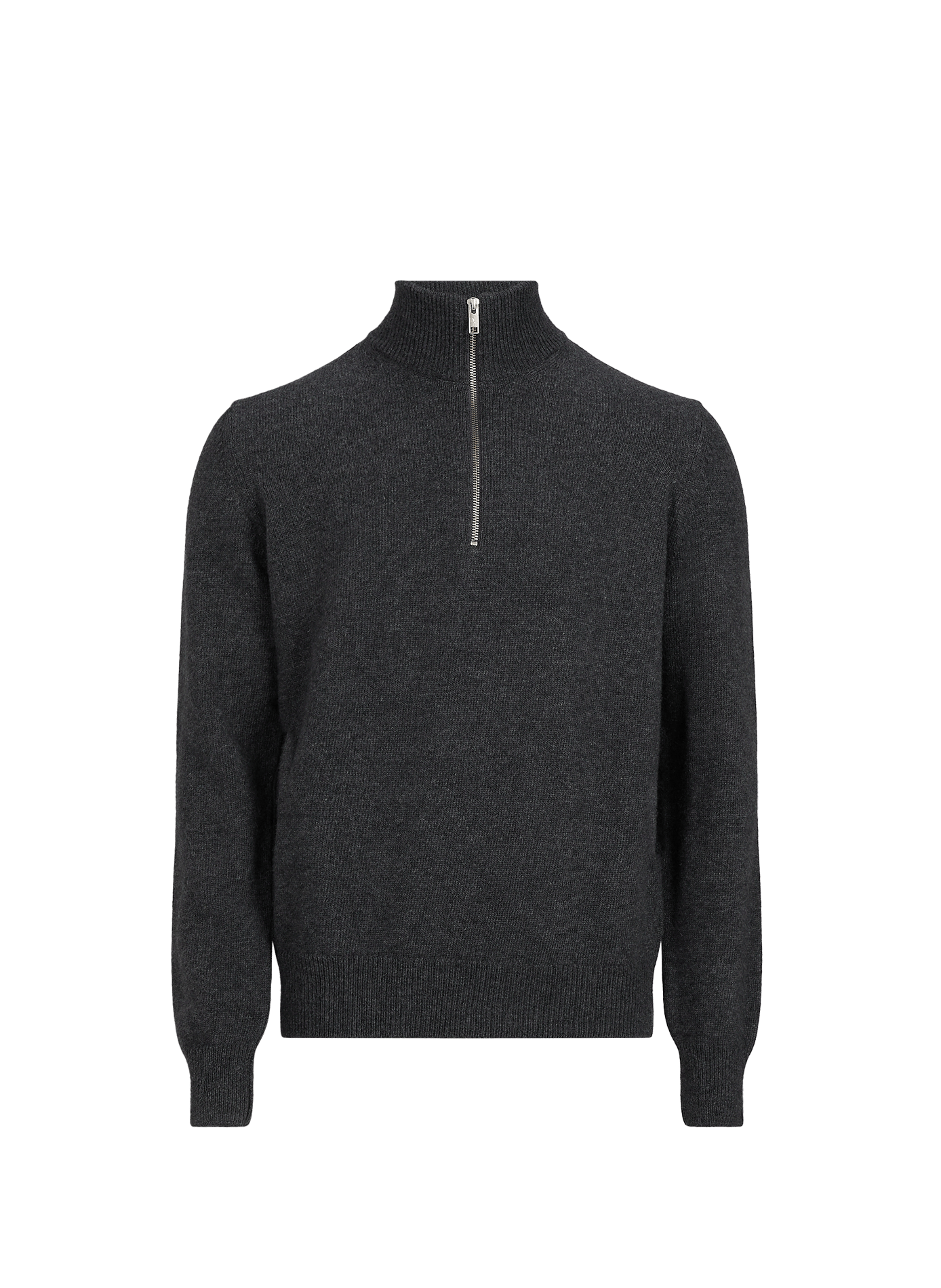 Jersey de cuello alto con cremallera de lana AIGLE Gris