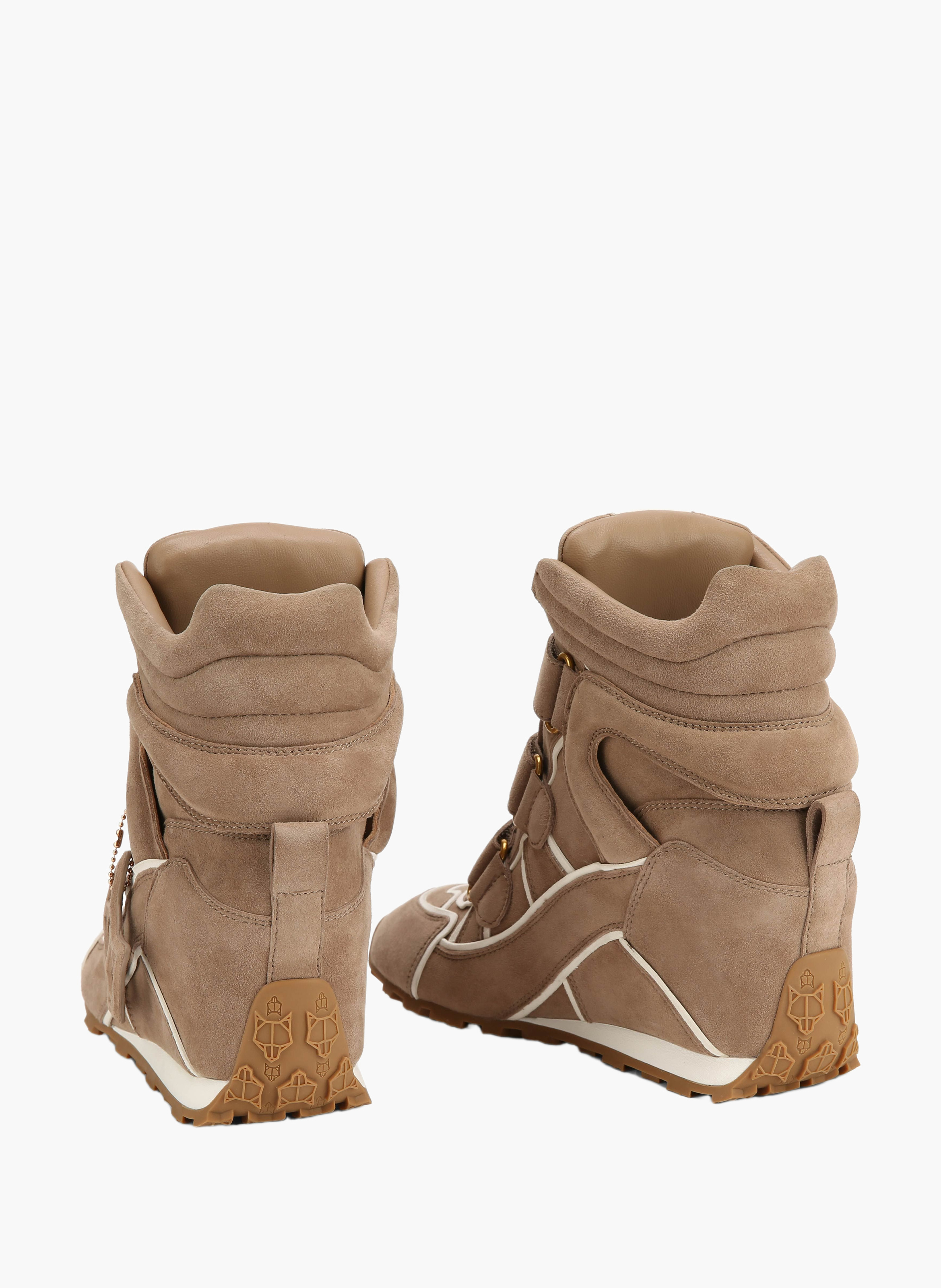 Element sneakers van suède NAKED WOLFE Bruin