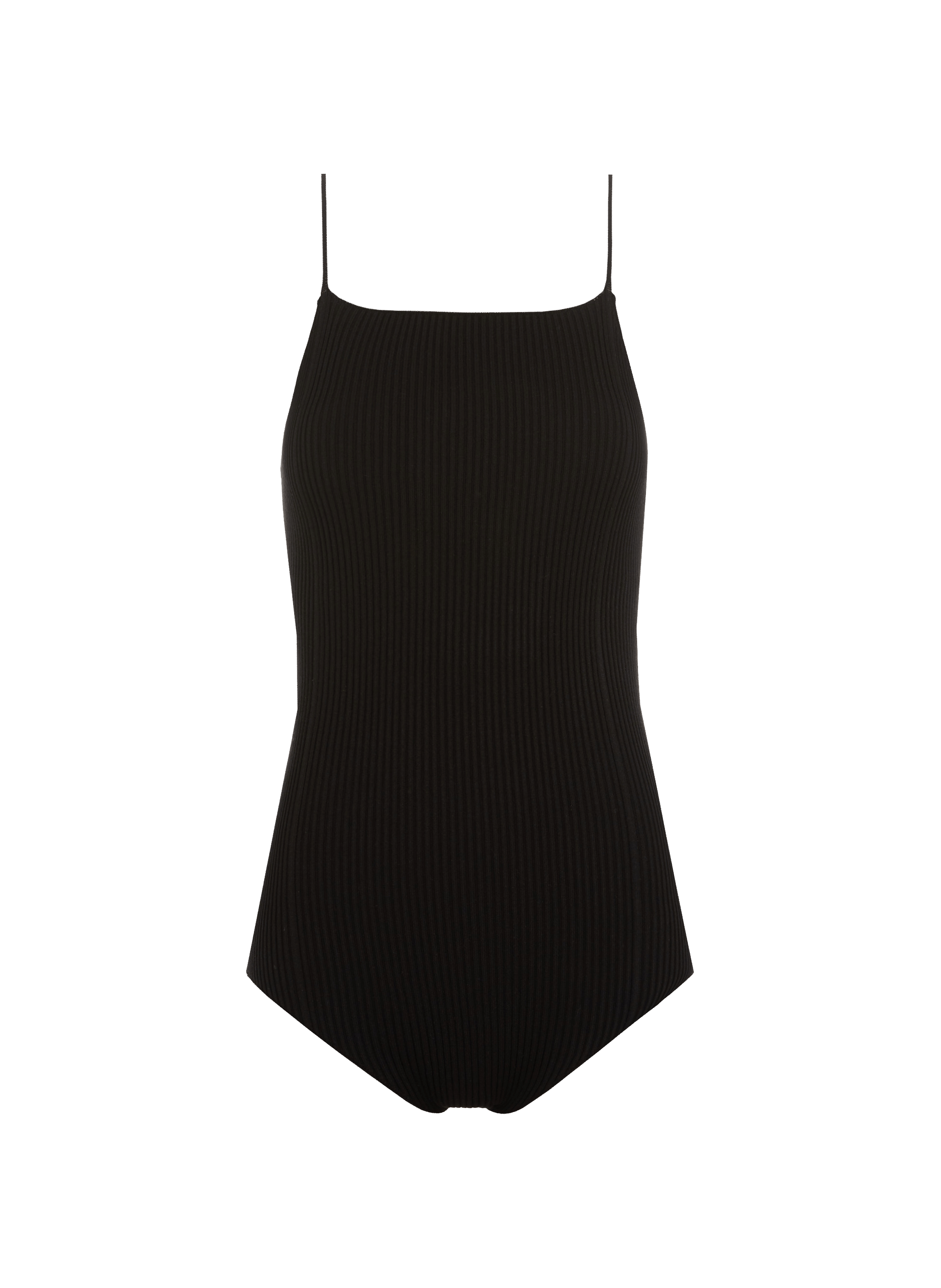 AERON Ribbed knit body Black
