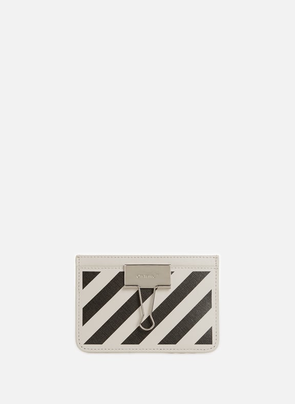 BINDER LEATHER CARD HOLDER OFF WHITE for MEN Printemps