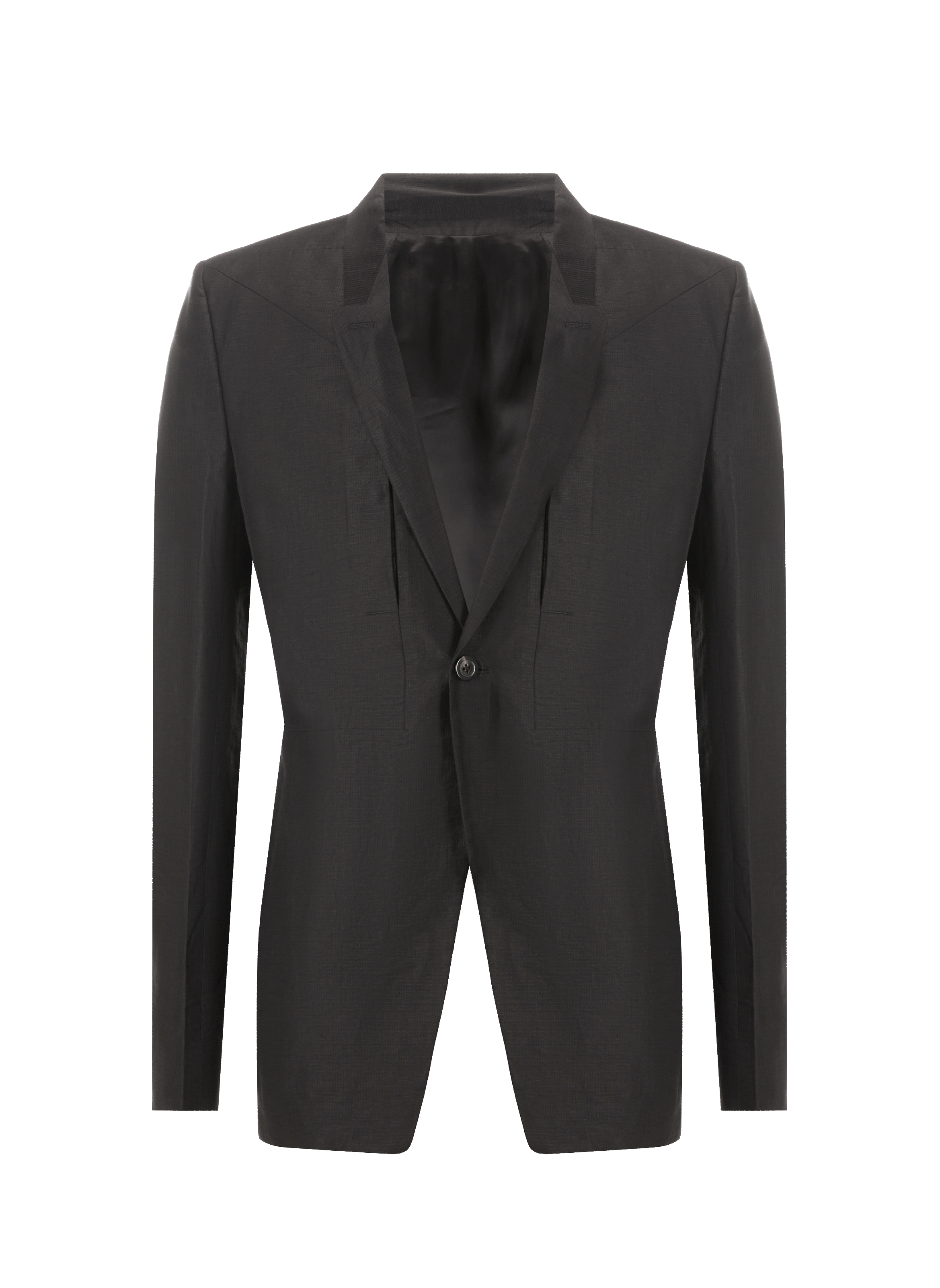 Fogpocket Soft Blazer RICK OWENS Black