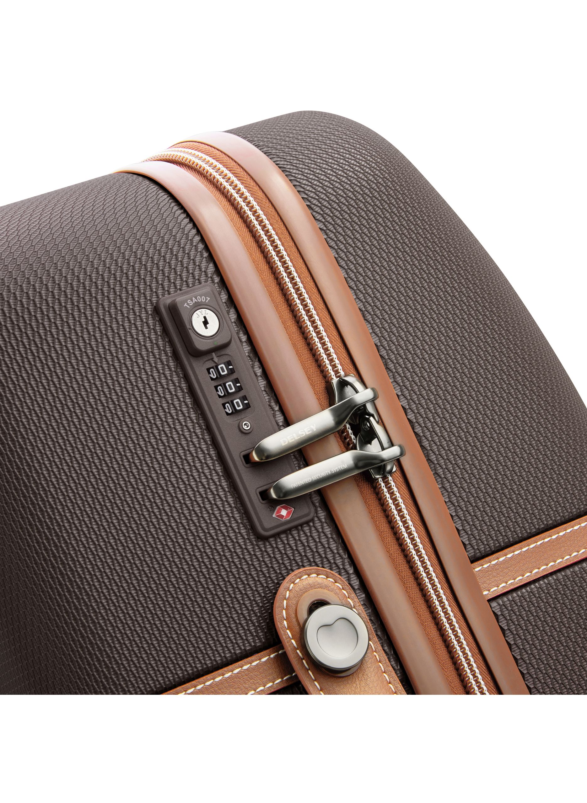 Valise soute rigide taille xxl - chatelet air DELSEY PARIS Marron