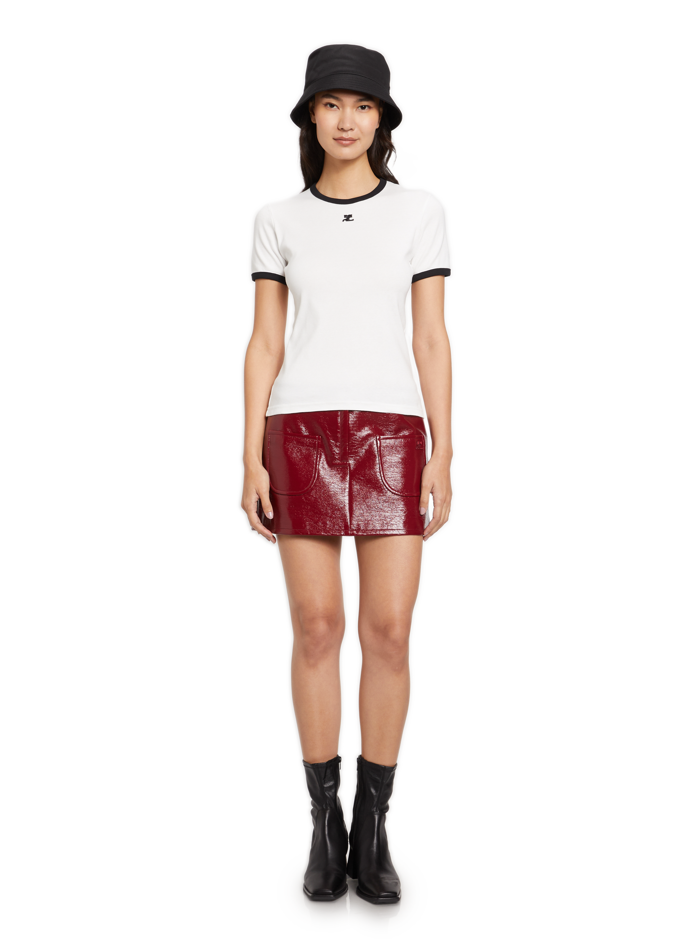 Cotton T-shirt COURRÈGES Multicolour