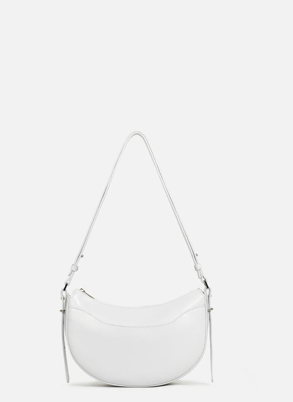 Sac demi lune - suave ace Gris by LANCASTER LANCASTER Sac demi lune - suave ace Gris