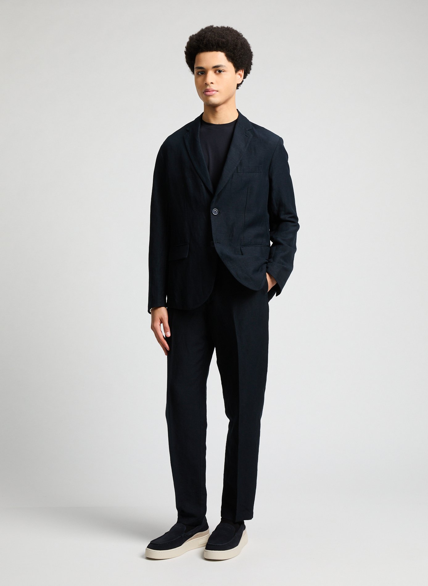 Hands Off umbrella Blue