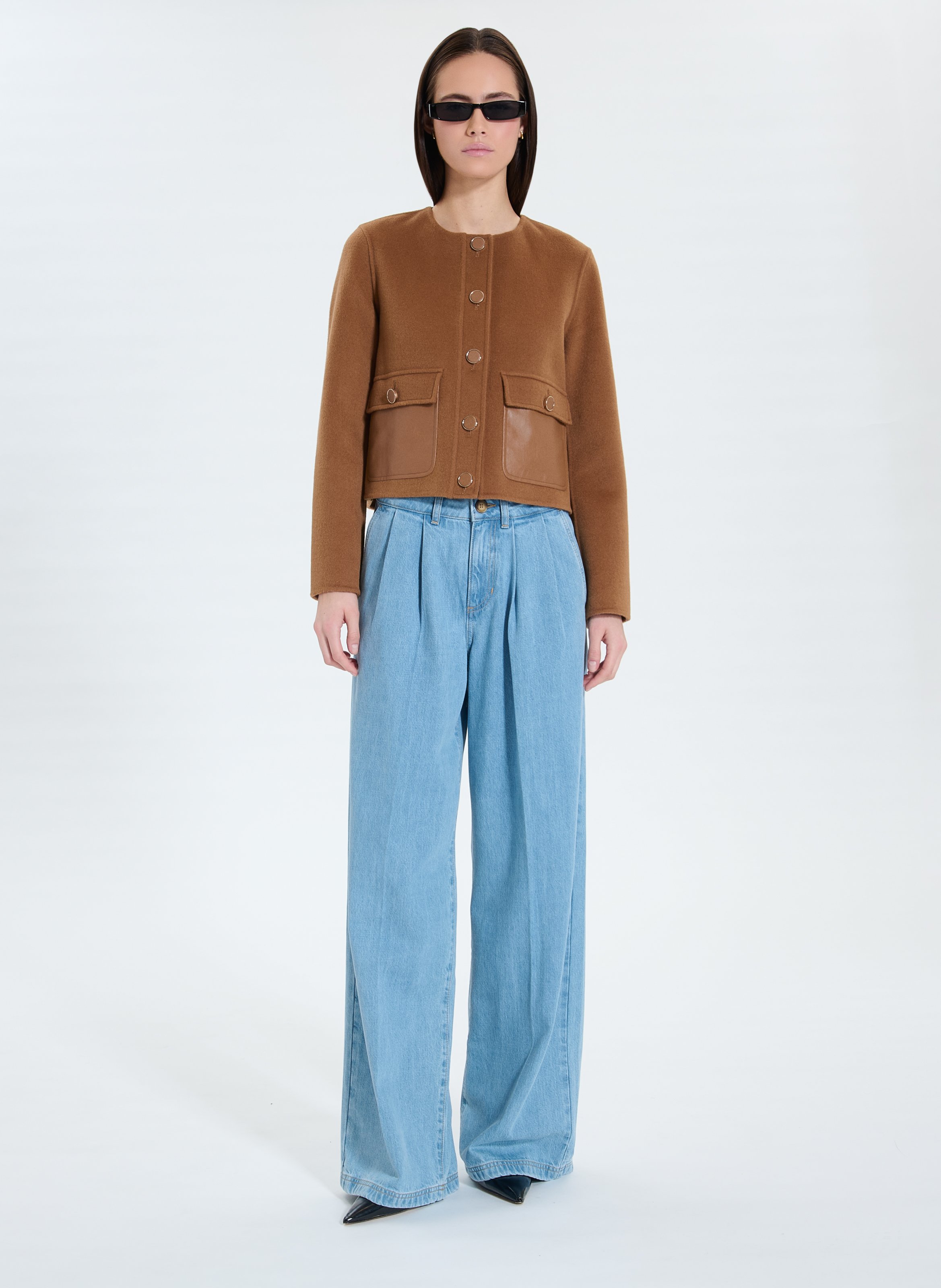 Veste  valine ZAPA Marron