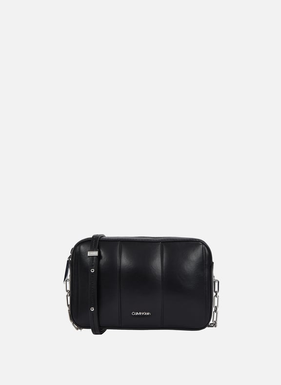 Quilted shoulder bag Black by CALVIN KLEIN CALVIN KLEIN Quilted shoulder bag Black