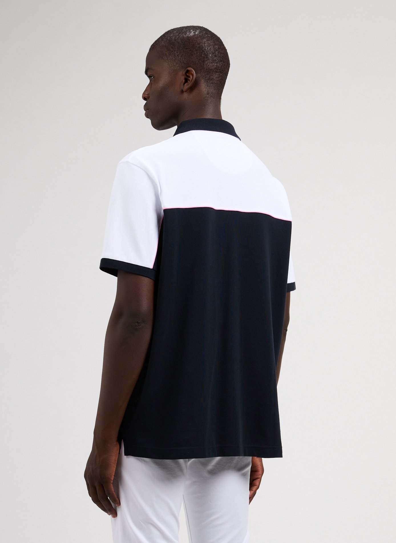 Polo manches courtes en coton EDEN PARK Bleu