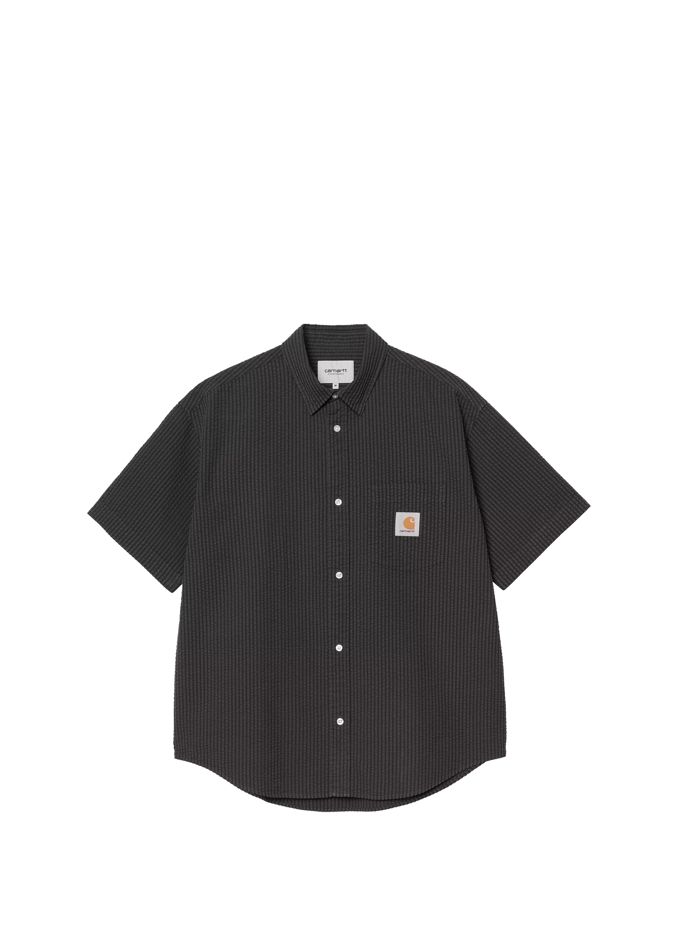 Chemise en coton S/S Toland S/S TOLAND Toland stripe, black