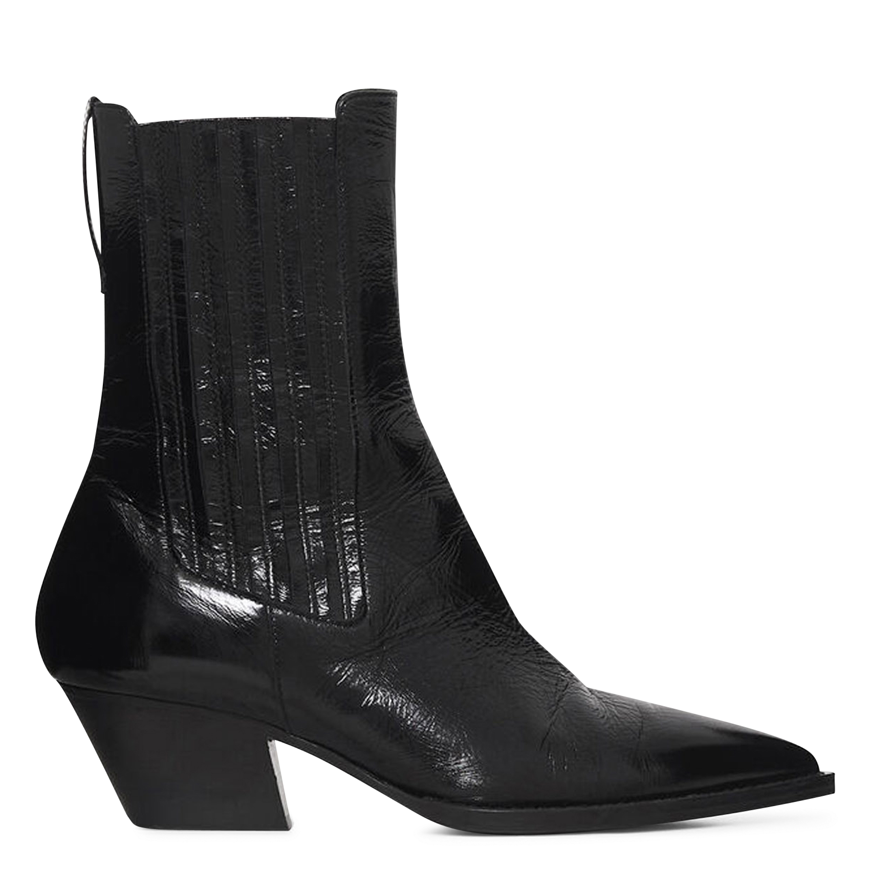 Bottines en cuir mazolafitlw IRO Noir