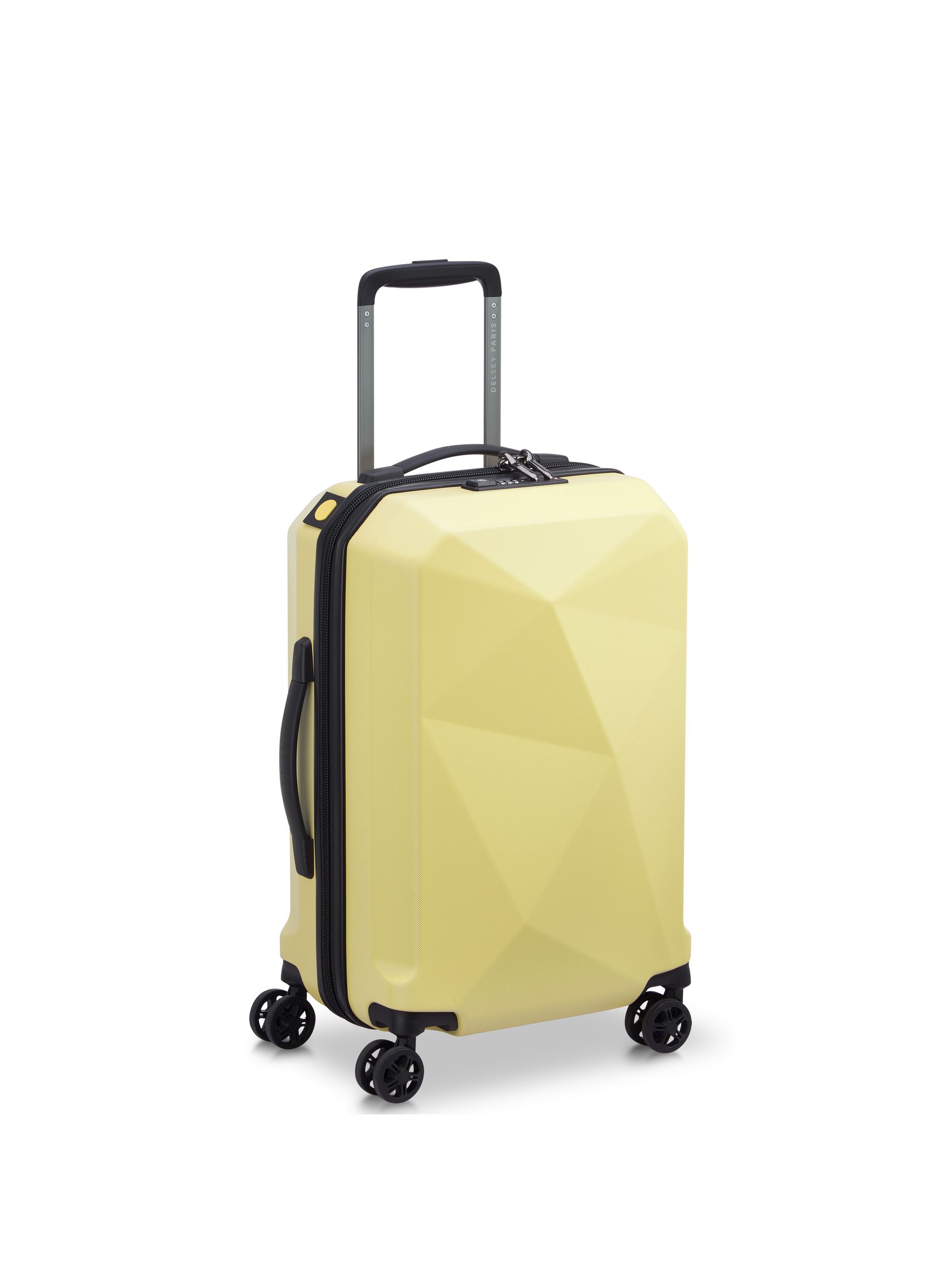 Valise cabine rigide taille s - karat 2.0 DELSEY PARIS Jaune