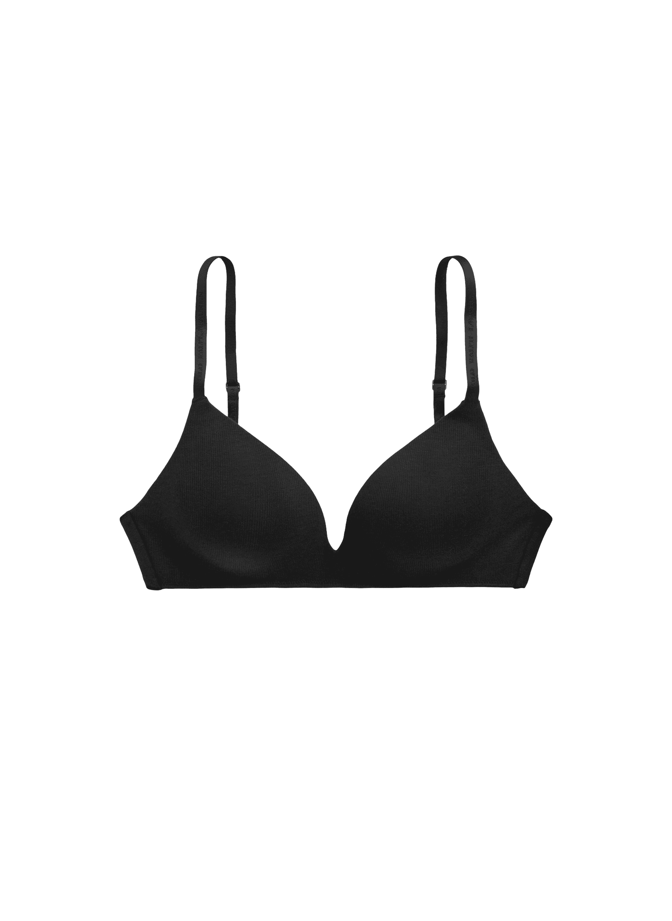 Soutien-gorge côtelé POLO RALPH LAUREN Noir