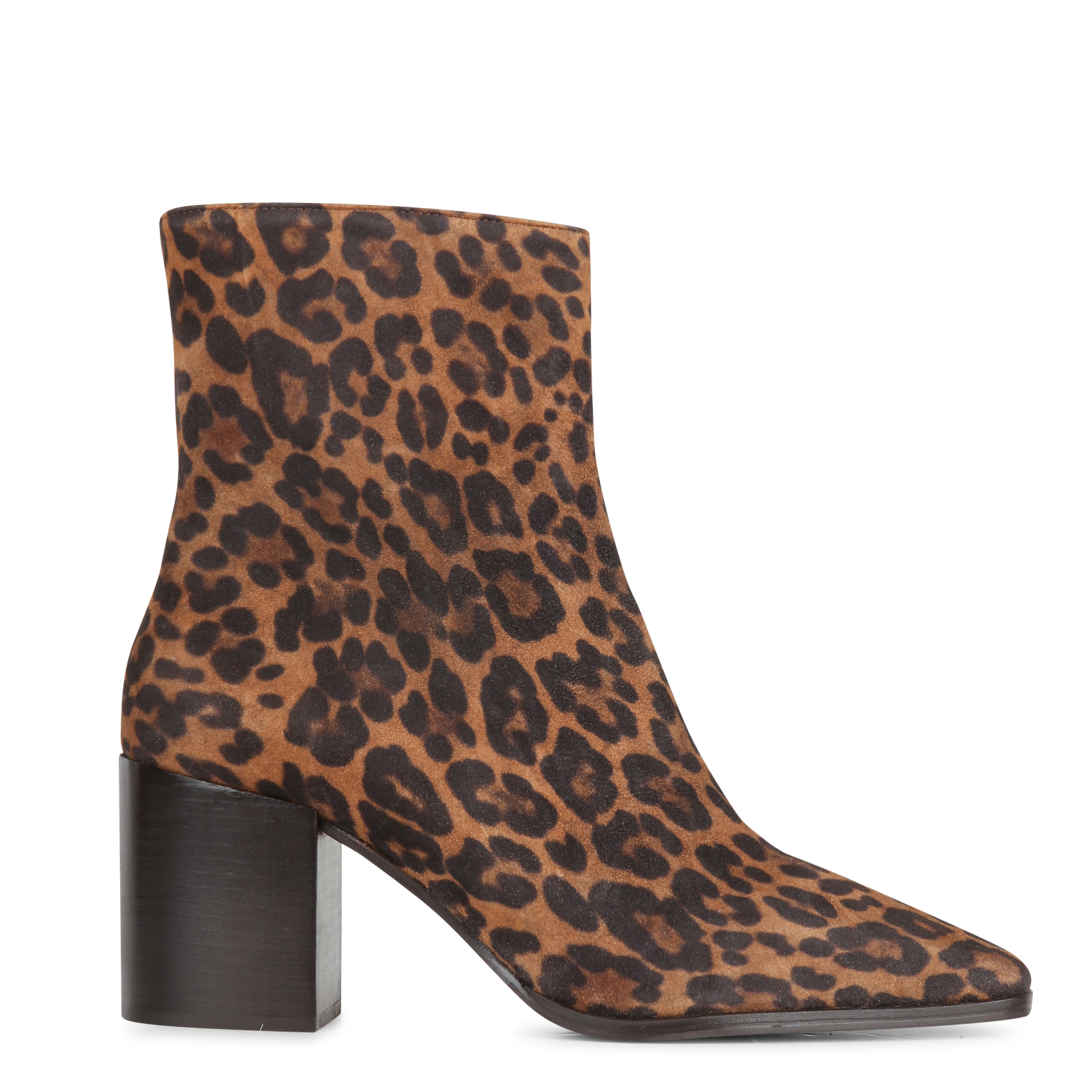 Bottines en cuir velours imprimé n°670 RIVECOUR Multicolore