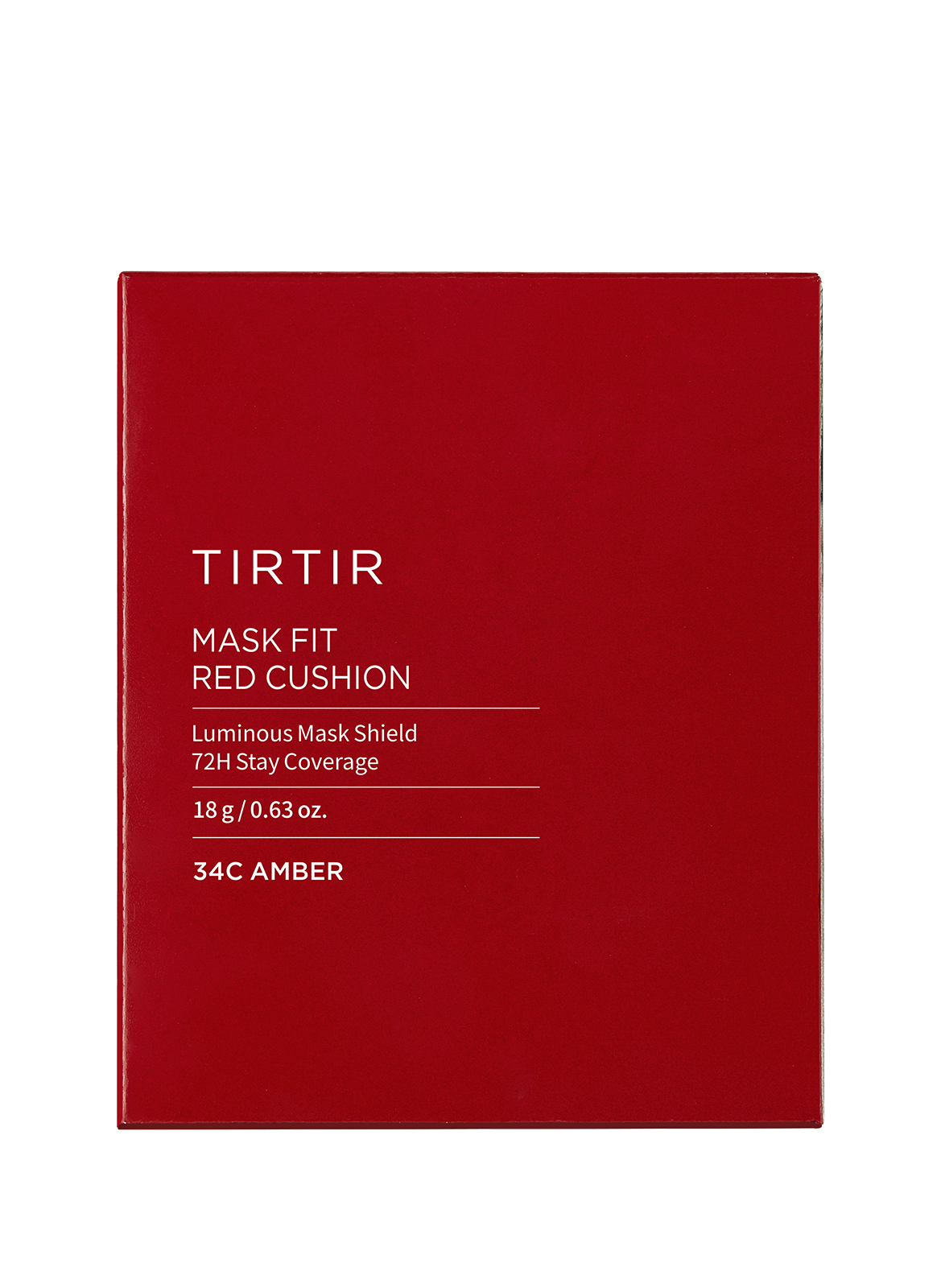 Red Cushion Face Mask Amber