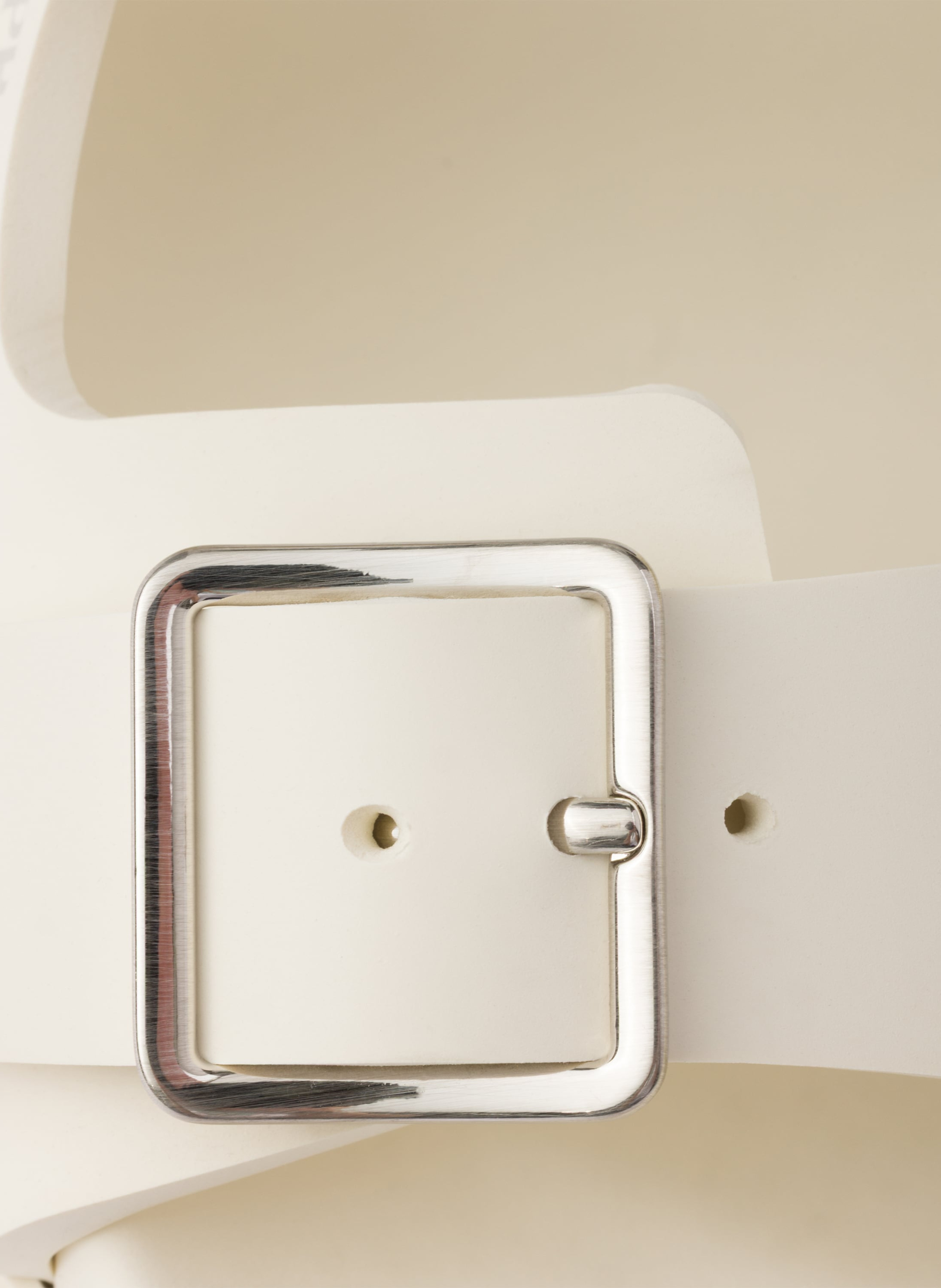 Mules en gomme PRADA Beige