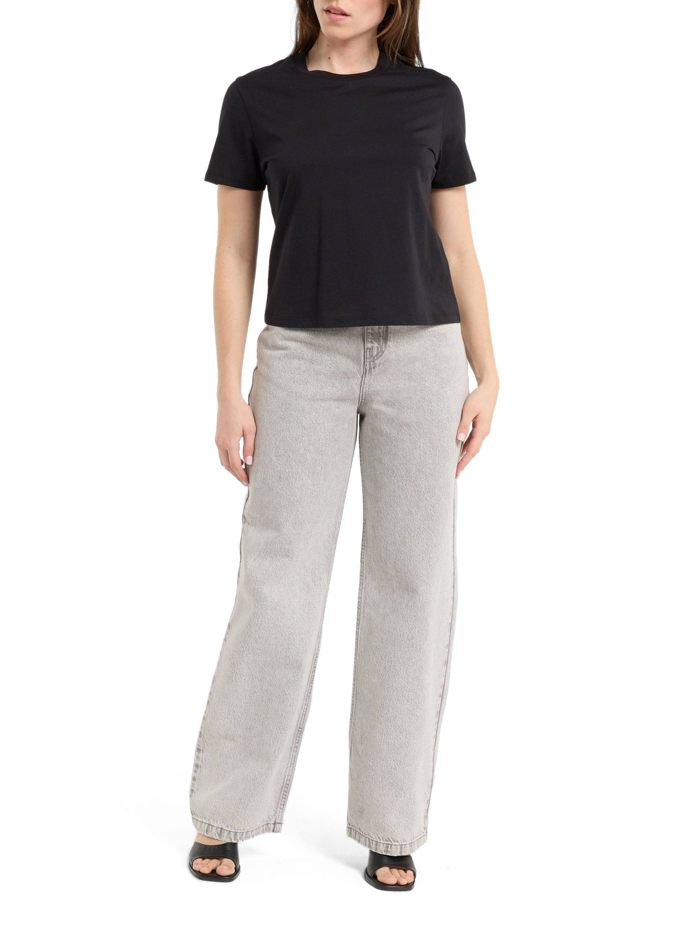 Straight Leg Jeans SAISON 1865 Grey