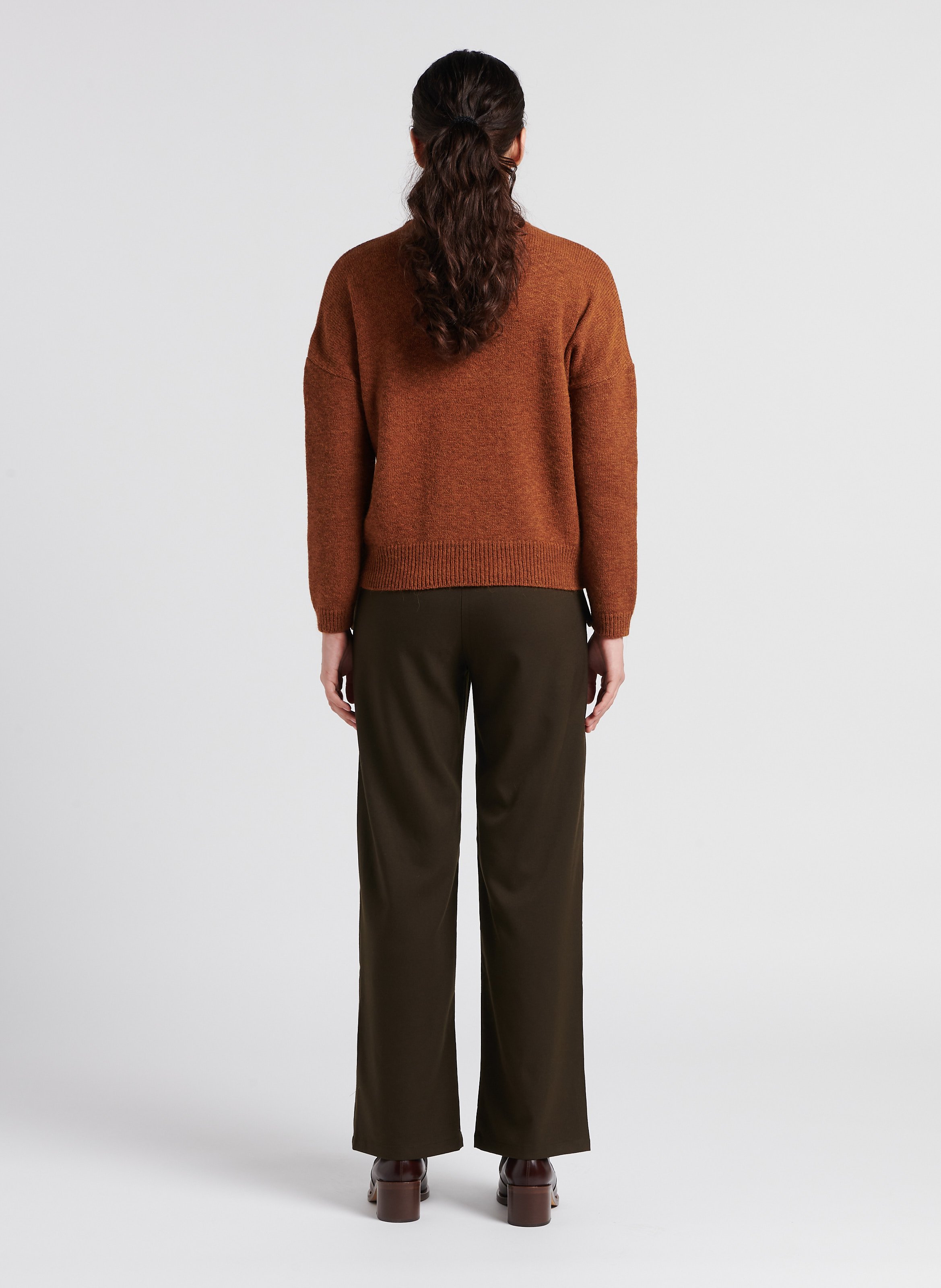 Bottines en cuir n°289 RIVECOUR Marron