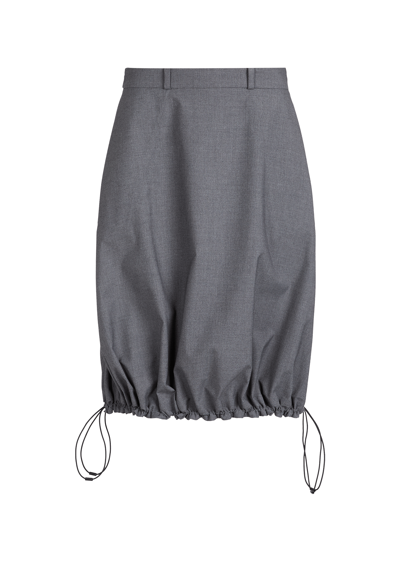 Balloon tailored midi skirt COPERNI Grey