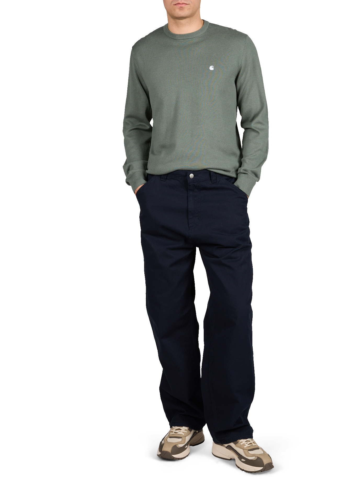 Cotton jumper CARHARTT WIP Green