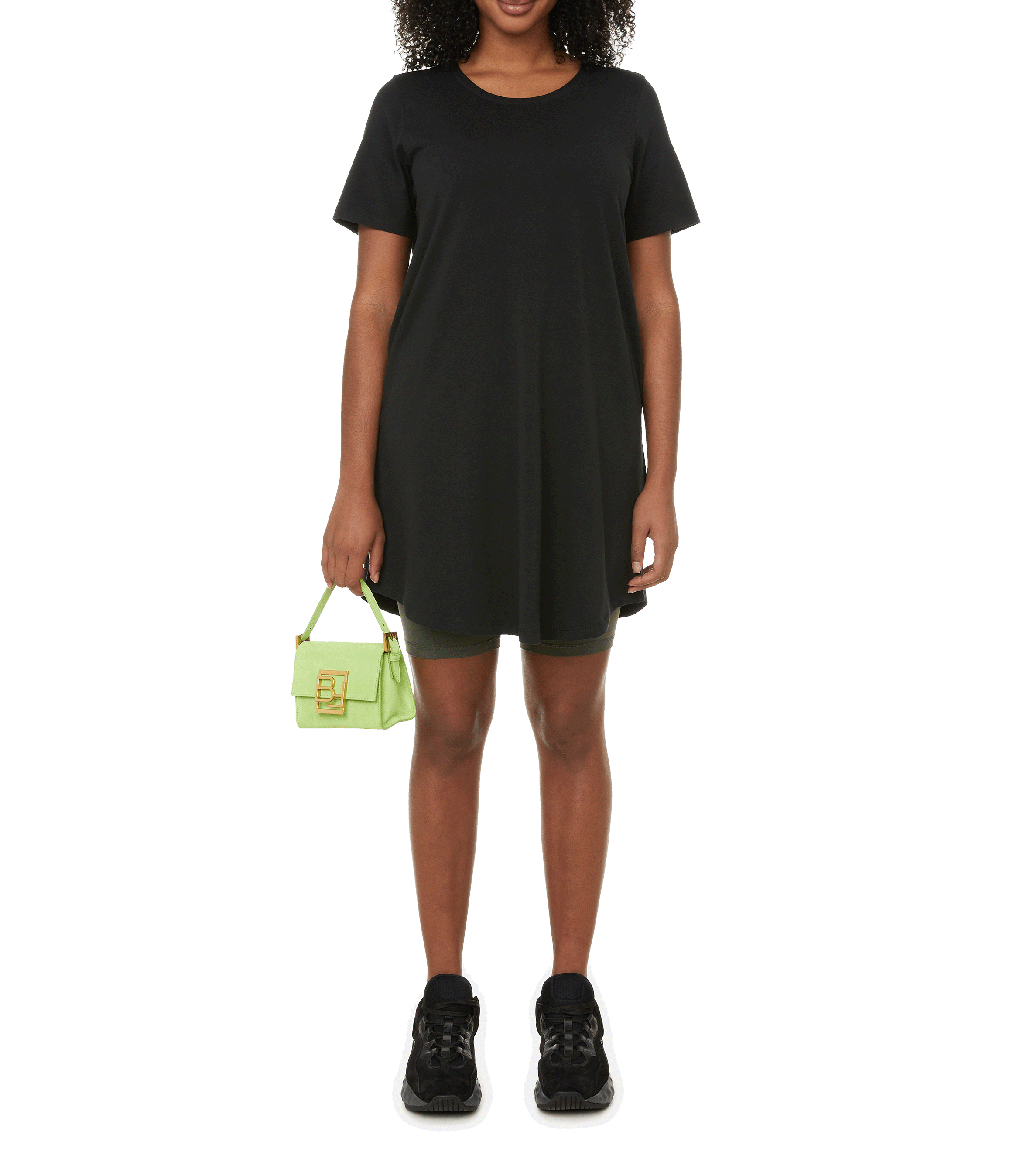 Halie stretch cotton dress UNIVERSAL STANDARD Black