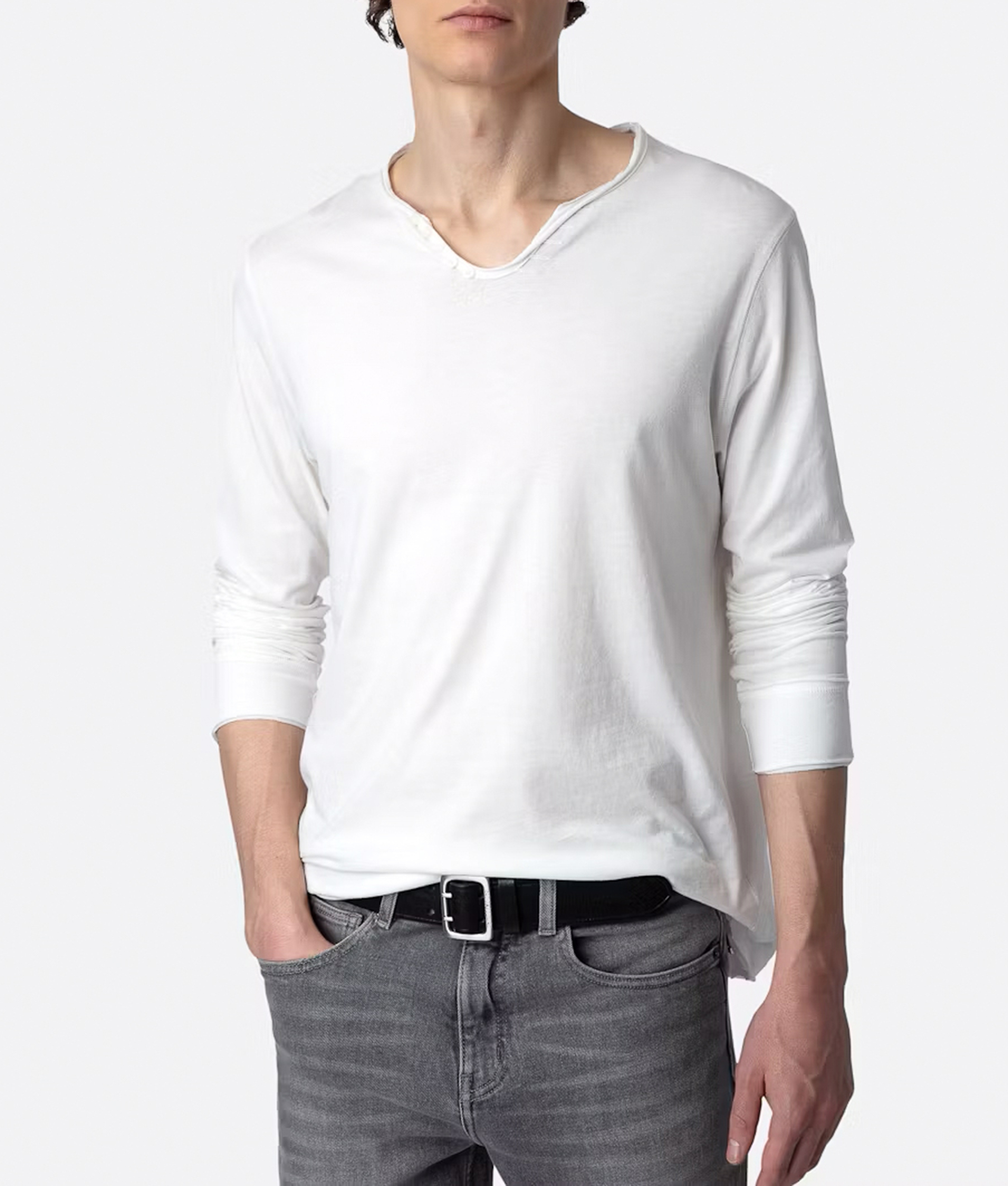Organic cotton monastir straight t-shirt ZADIG&VOLTAIRE White
