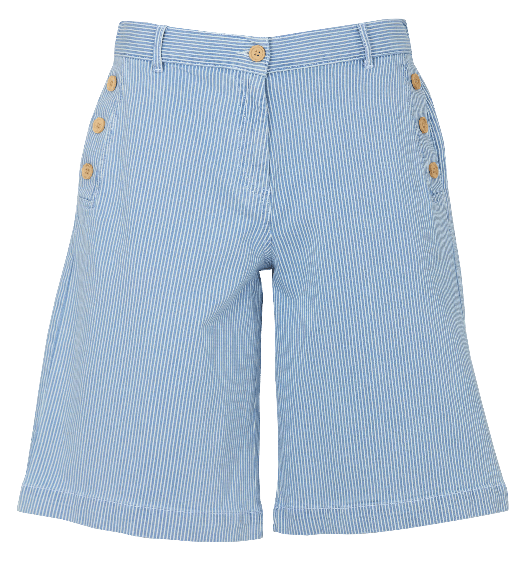 Bermuda droit en coton mélangé ARMOR-LUX Bleu
