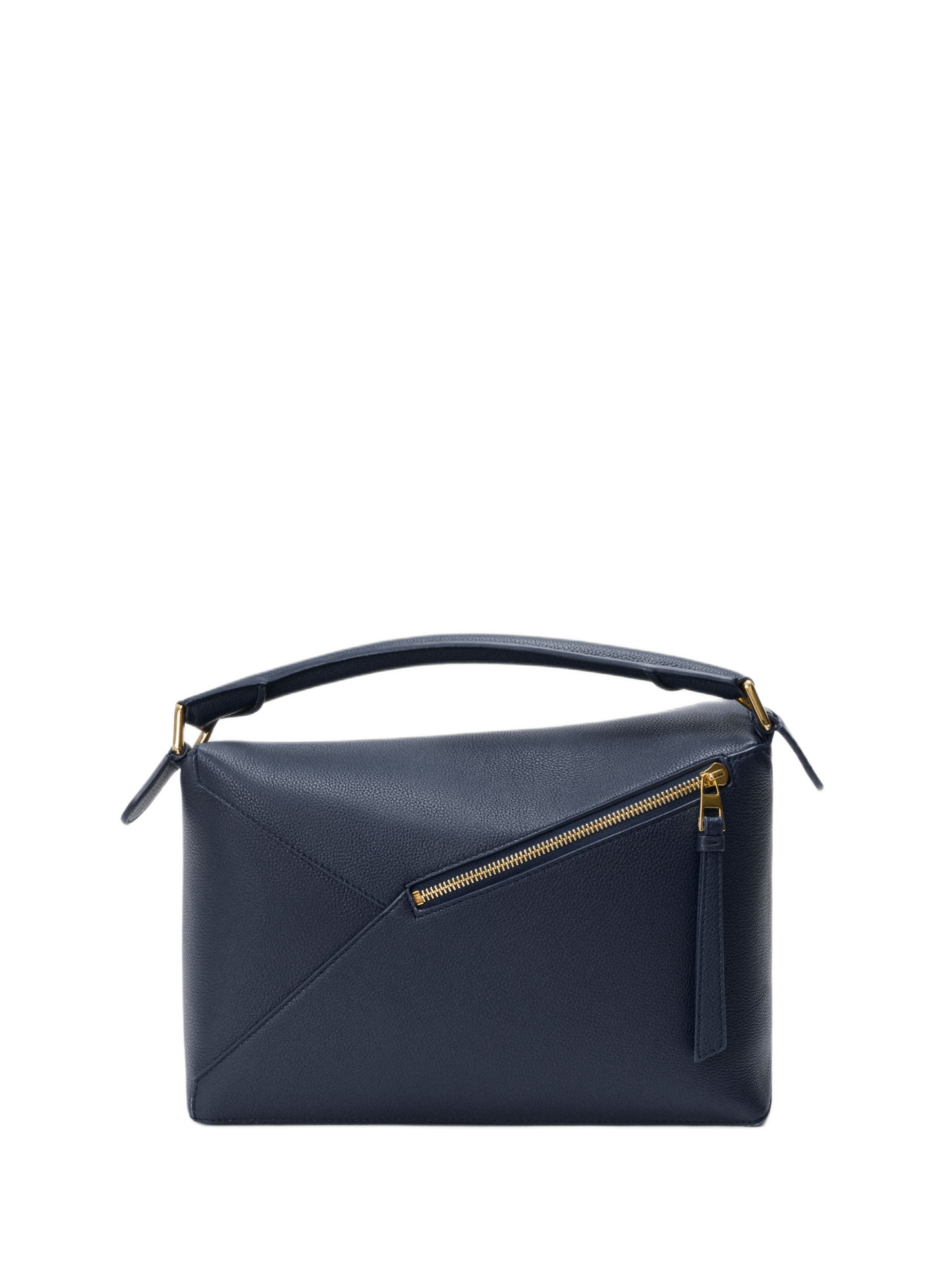 Bolso Puzzle Edge mediano de cuero de becerro granulado suave. LOEWE Azul