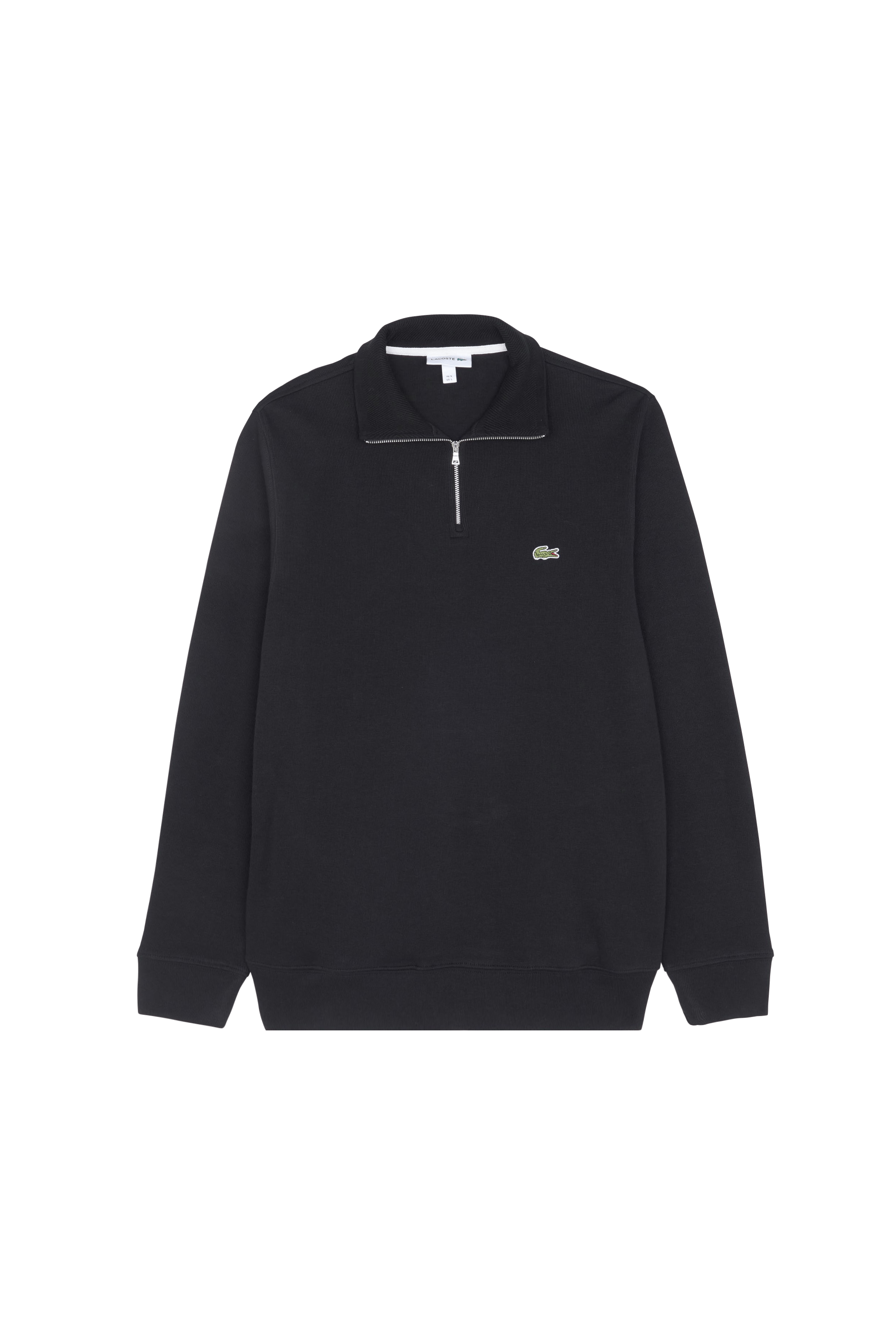 Sweatshirt zippé core 1/4 zip LACOSTE Noir