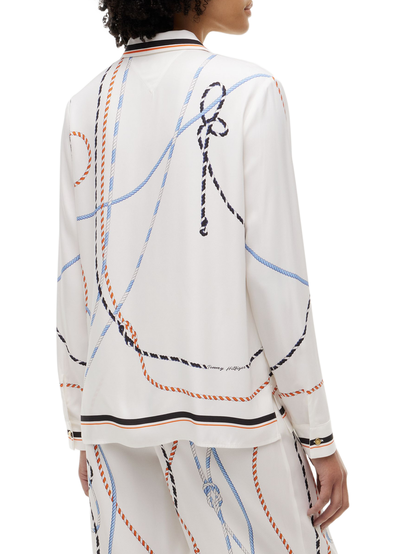 Classic-collar shirt with straight cuffs  TOMMY HILFIGER Multicolour