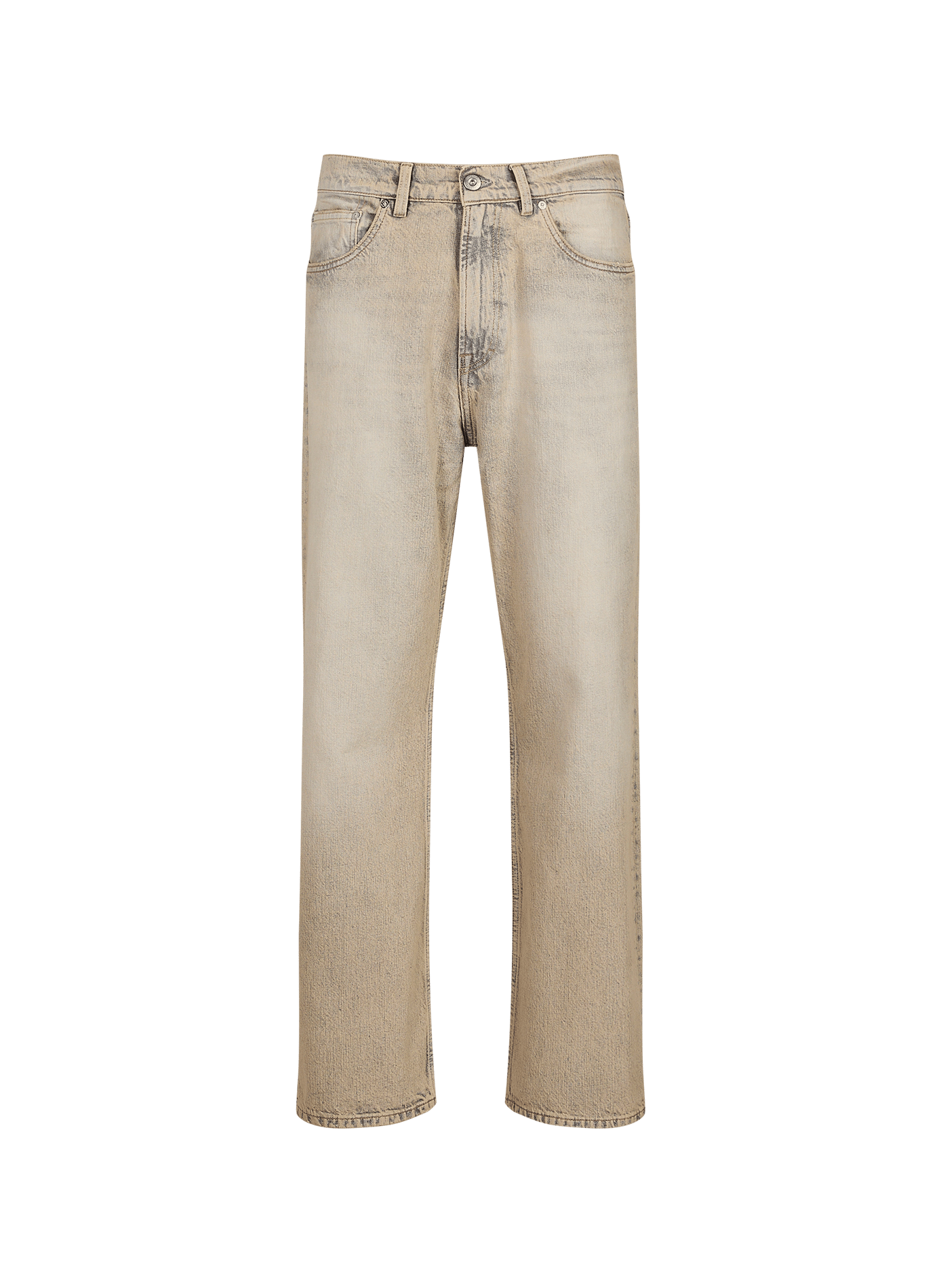 Rechte jeans Third Cut van gemengd katoen. OUR LEGACY Grijs