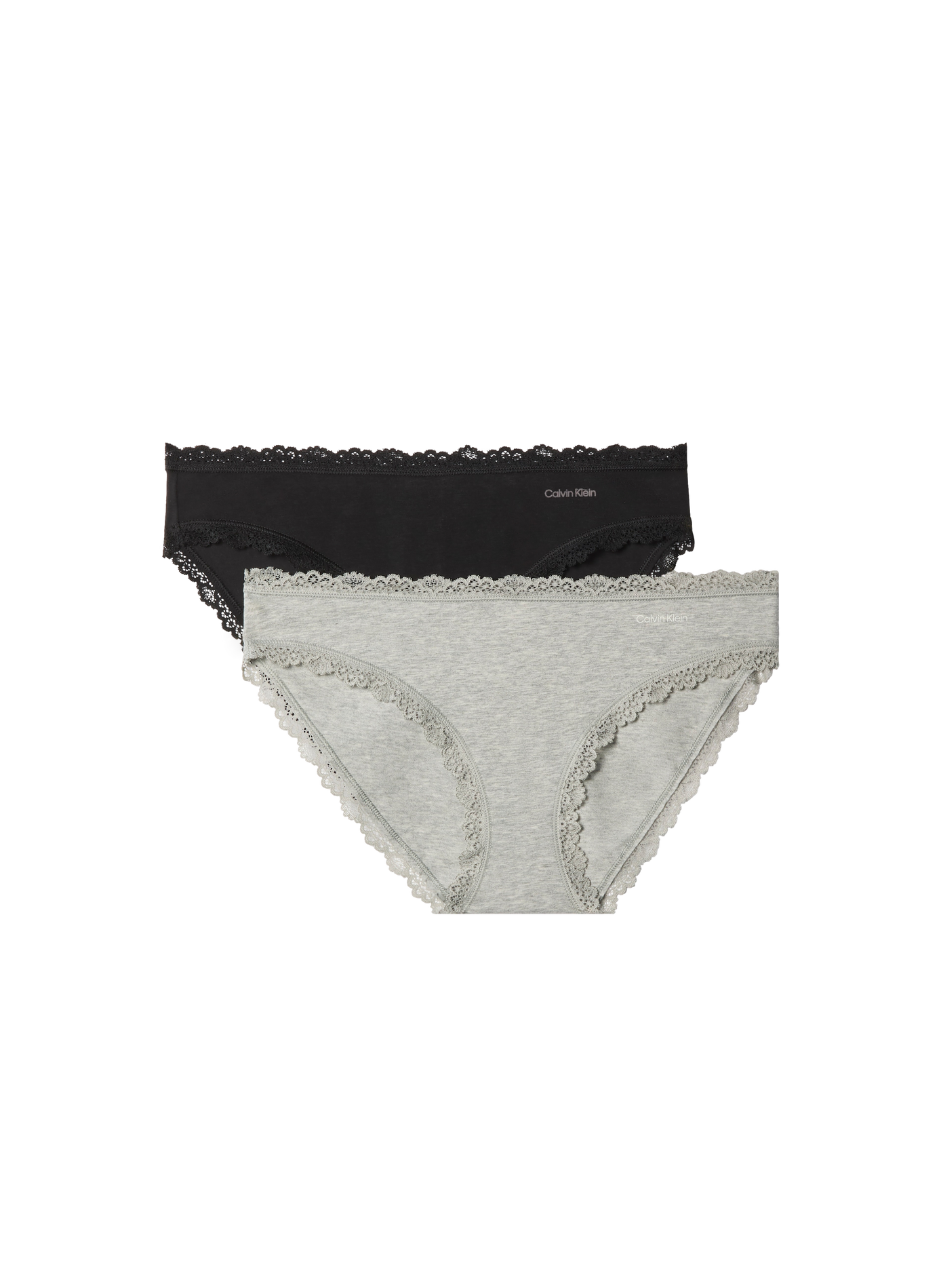 Set of 2 cotton blend lace panties CALVIN KLEIN Multicolour
