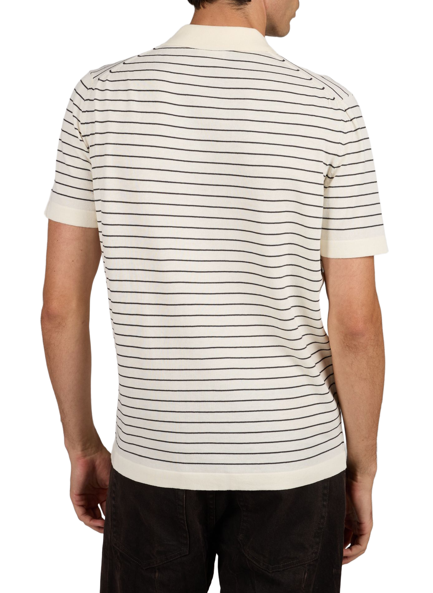 Gestreiftes Baumwollpolo A.P.C. Khaki