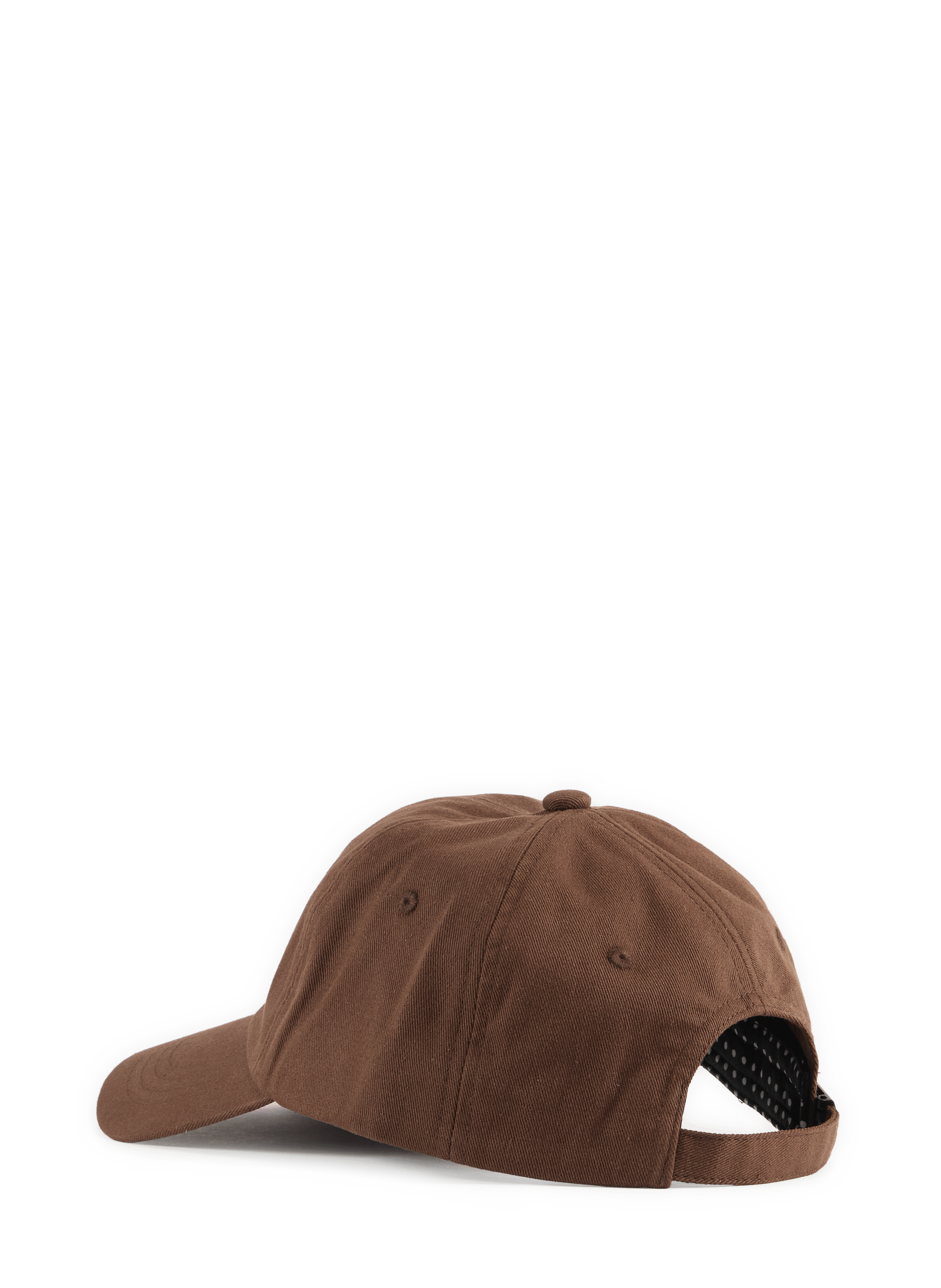 Casquette unie brodée PAUL SMITH Marron
