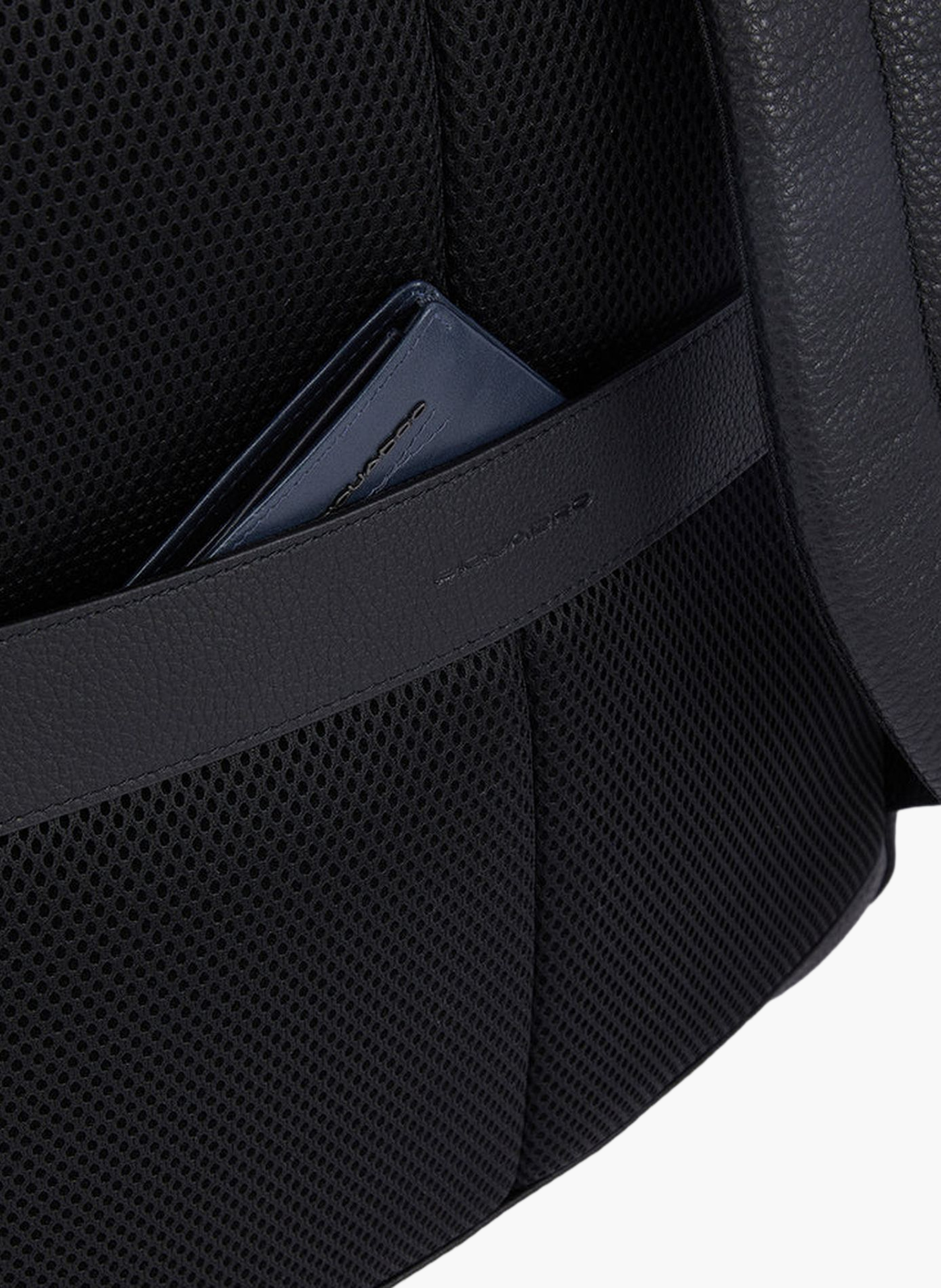 Sac à dos fin pour ordinateur 15,6" | Noir PIQUADRO Homme