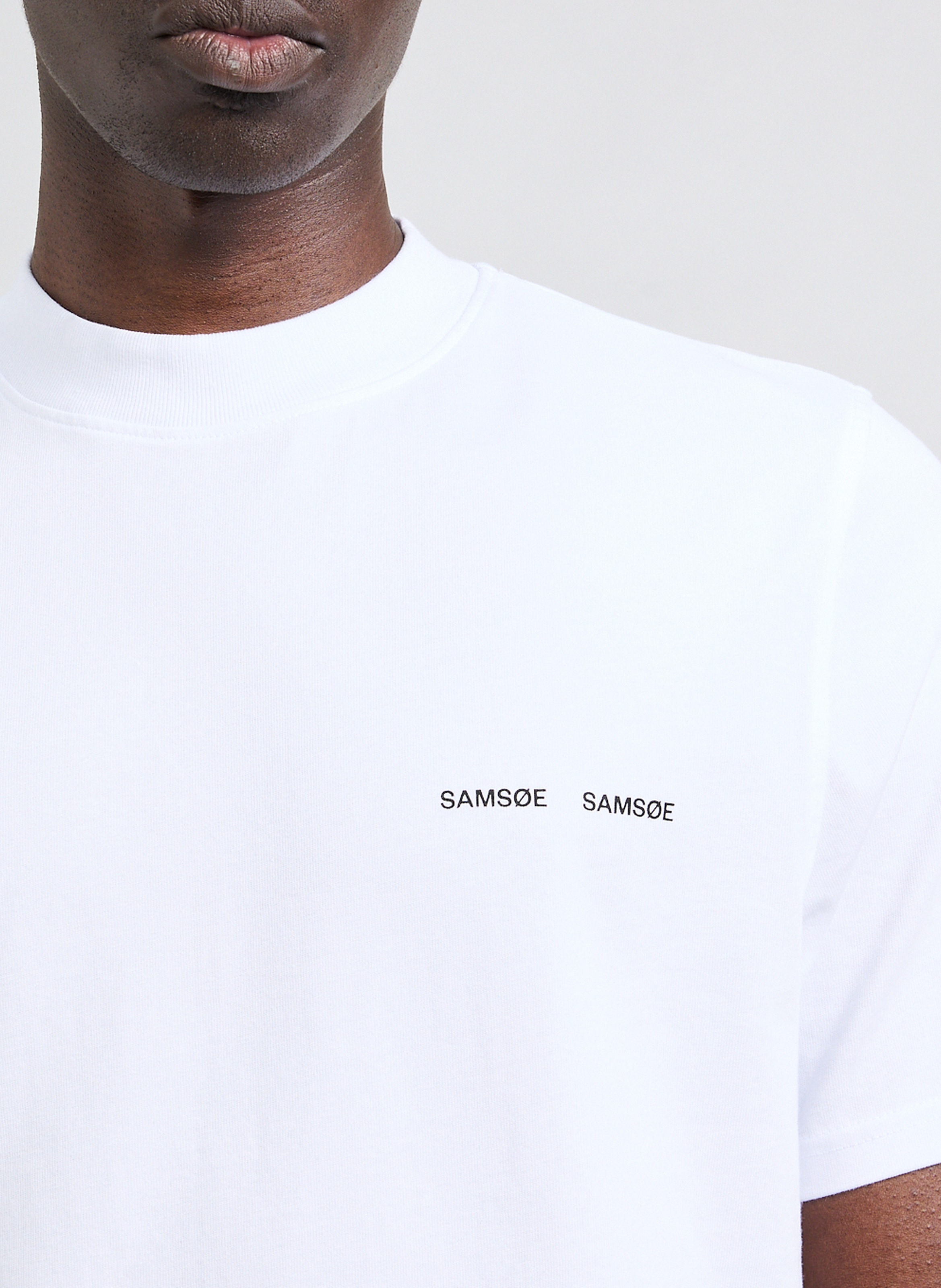 T-Shirt aus Bio-Baumwolle SAMSOE SAMSOE Weiss