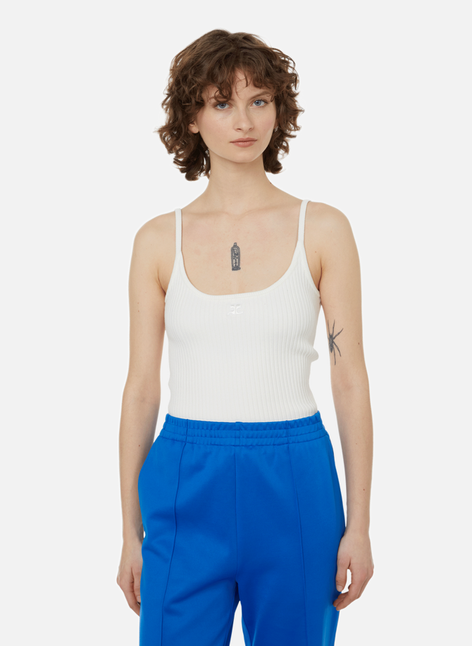 Knitted tank top COURRÈGES