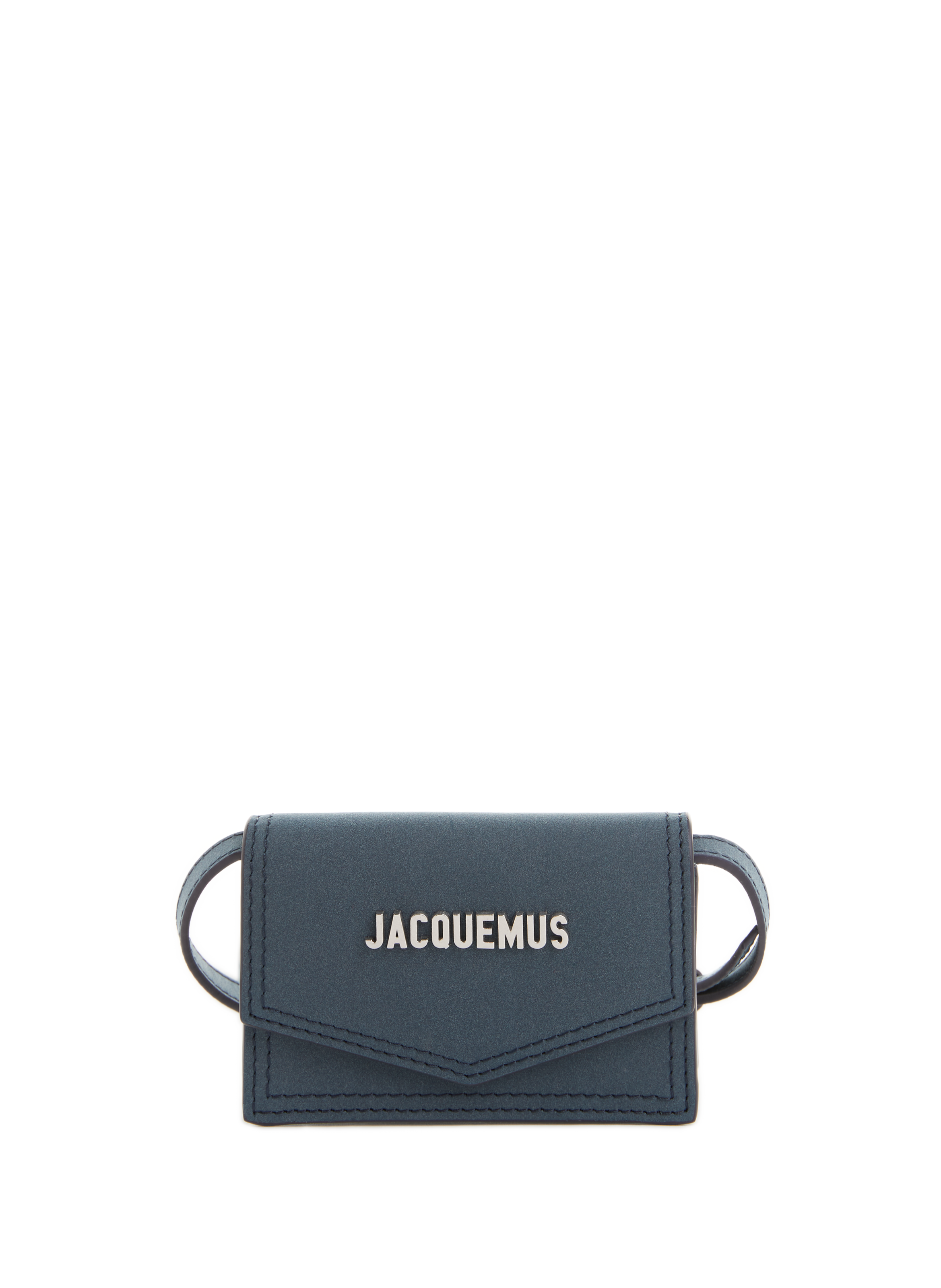 LE PORTE AZUR LEATHER CARD HOLDER JACQUEMUS for MEN